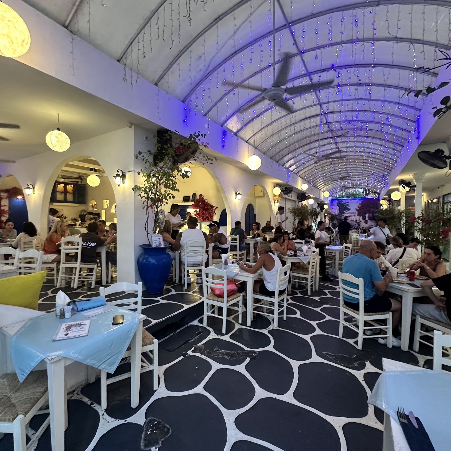 Santorini Greek Restaurant Seminyak