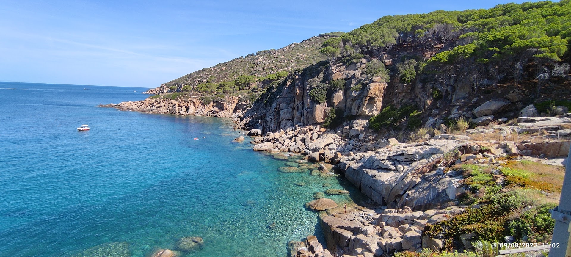 Campsites in isola del giglio