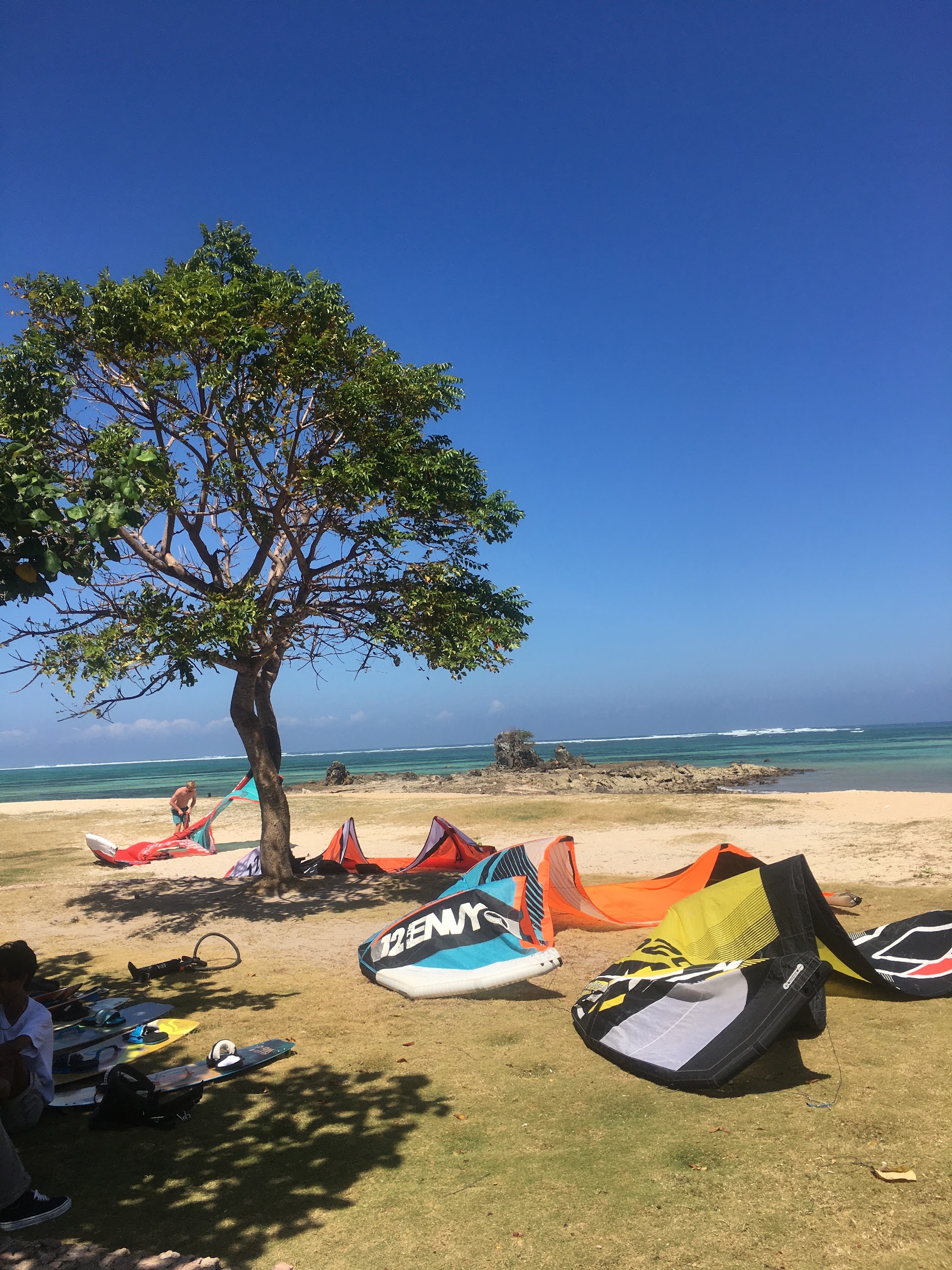 Kitesurfing in gili air