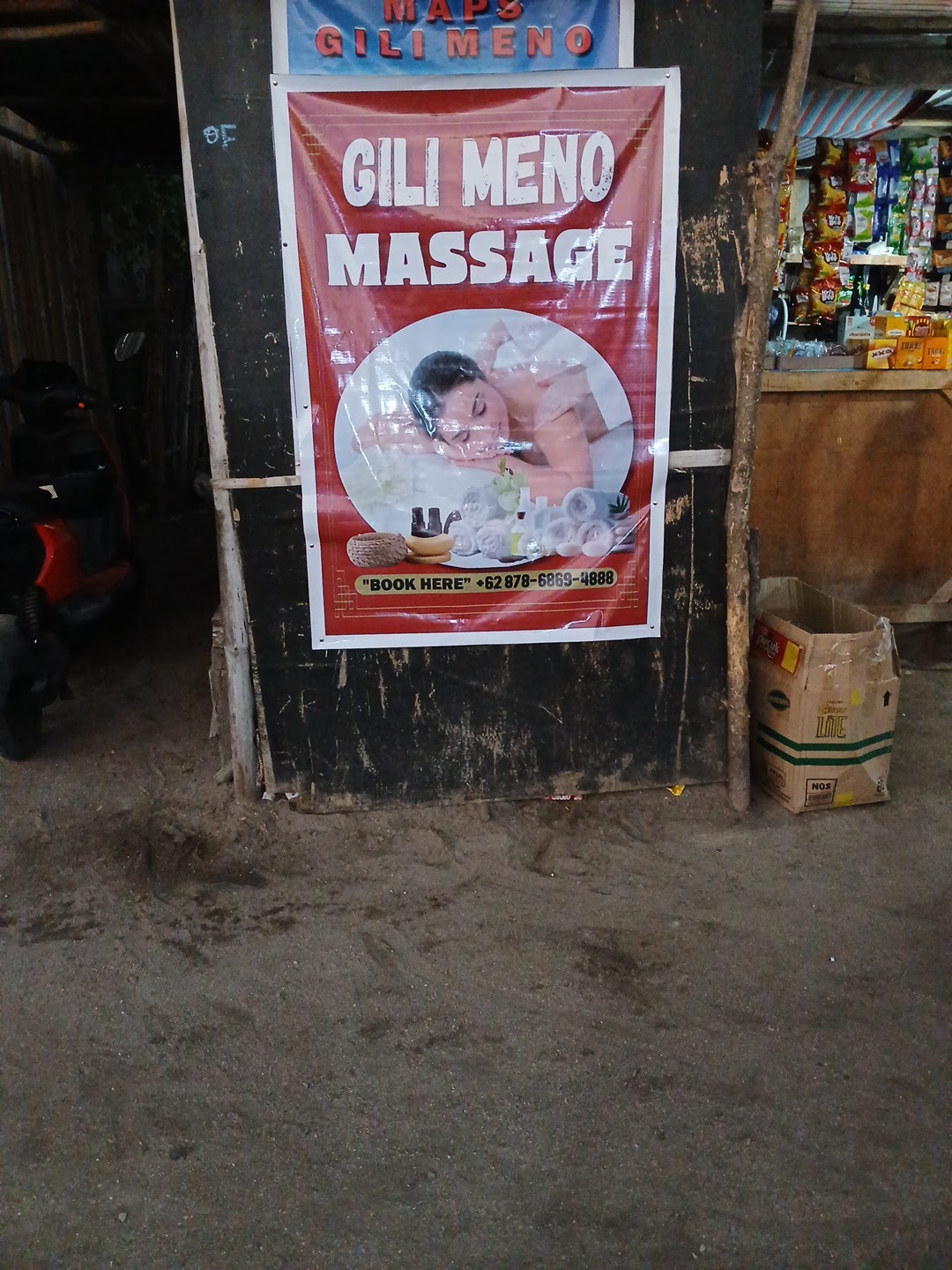 Massage gili meno