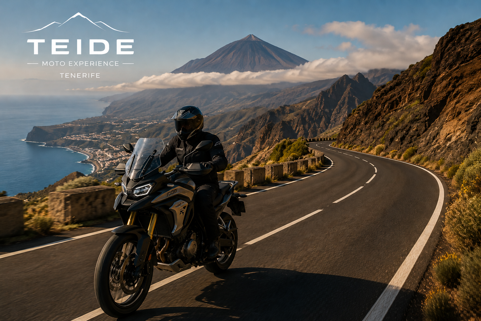 Teide moto experience