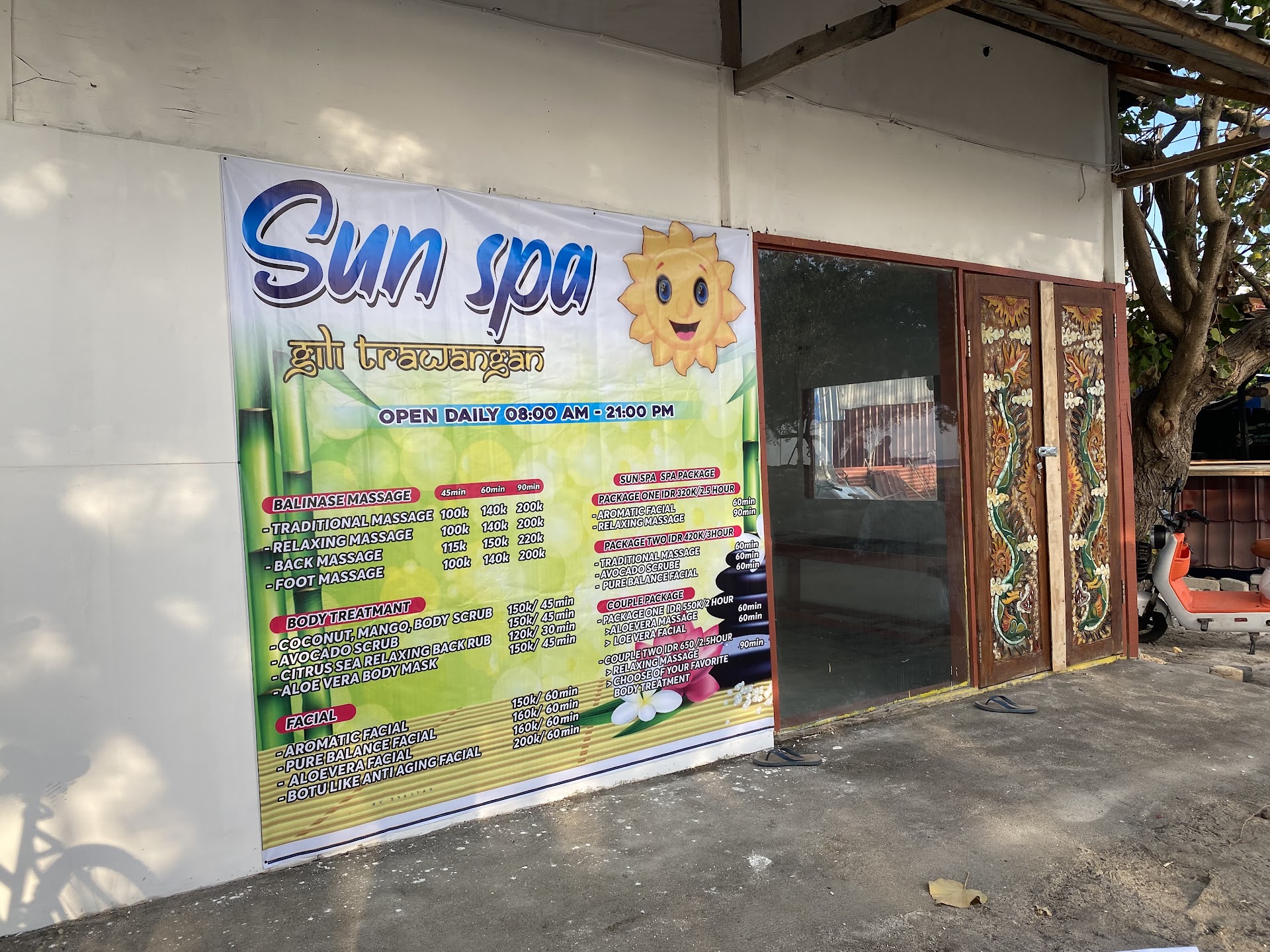Sun spa gili terawangan
