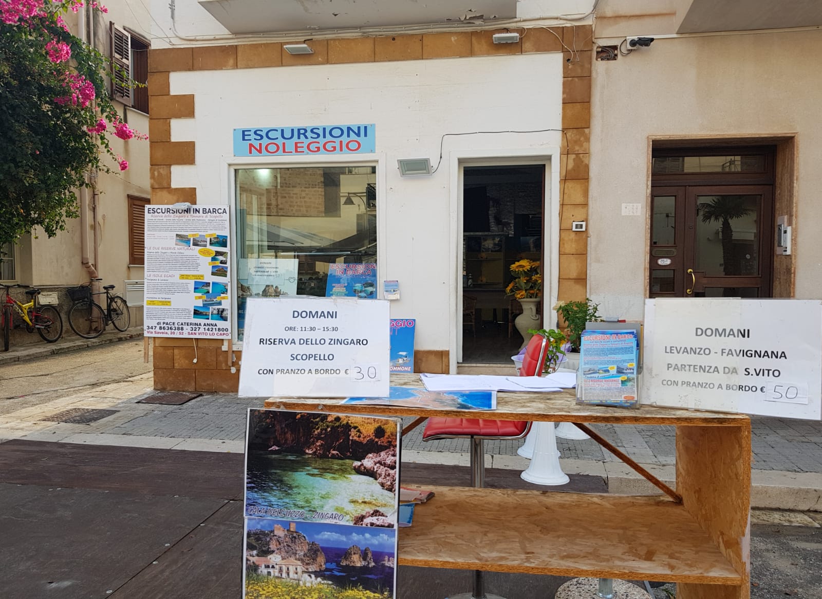 Escursioni di Pace Caterina San Vito Lo Capo - Noleggio Gommoni E Motoscafi