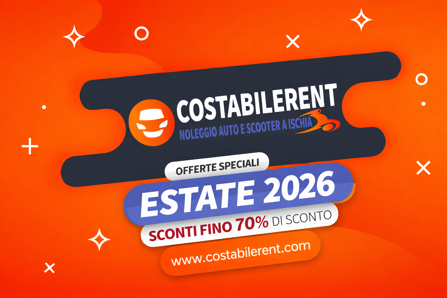 Costabilerent - Autonoleggio Ischia - Noleggio auto e scooter Ischia Porto