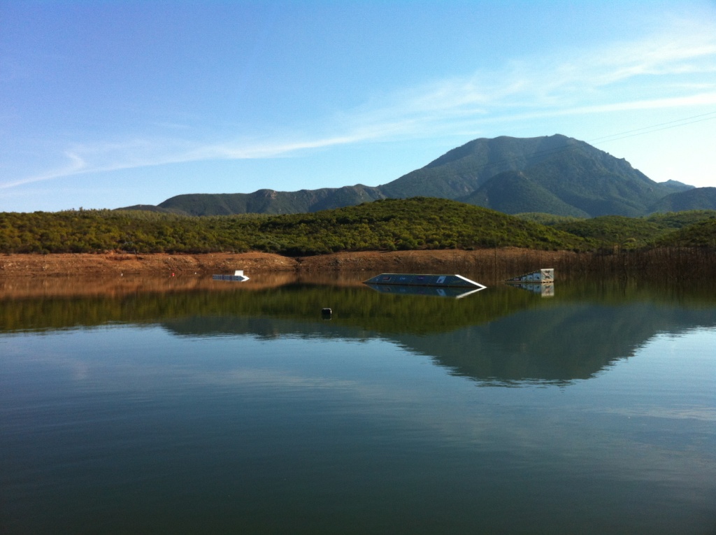 Wakeboarding in sardinia