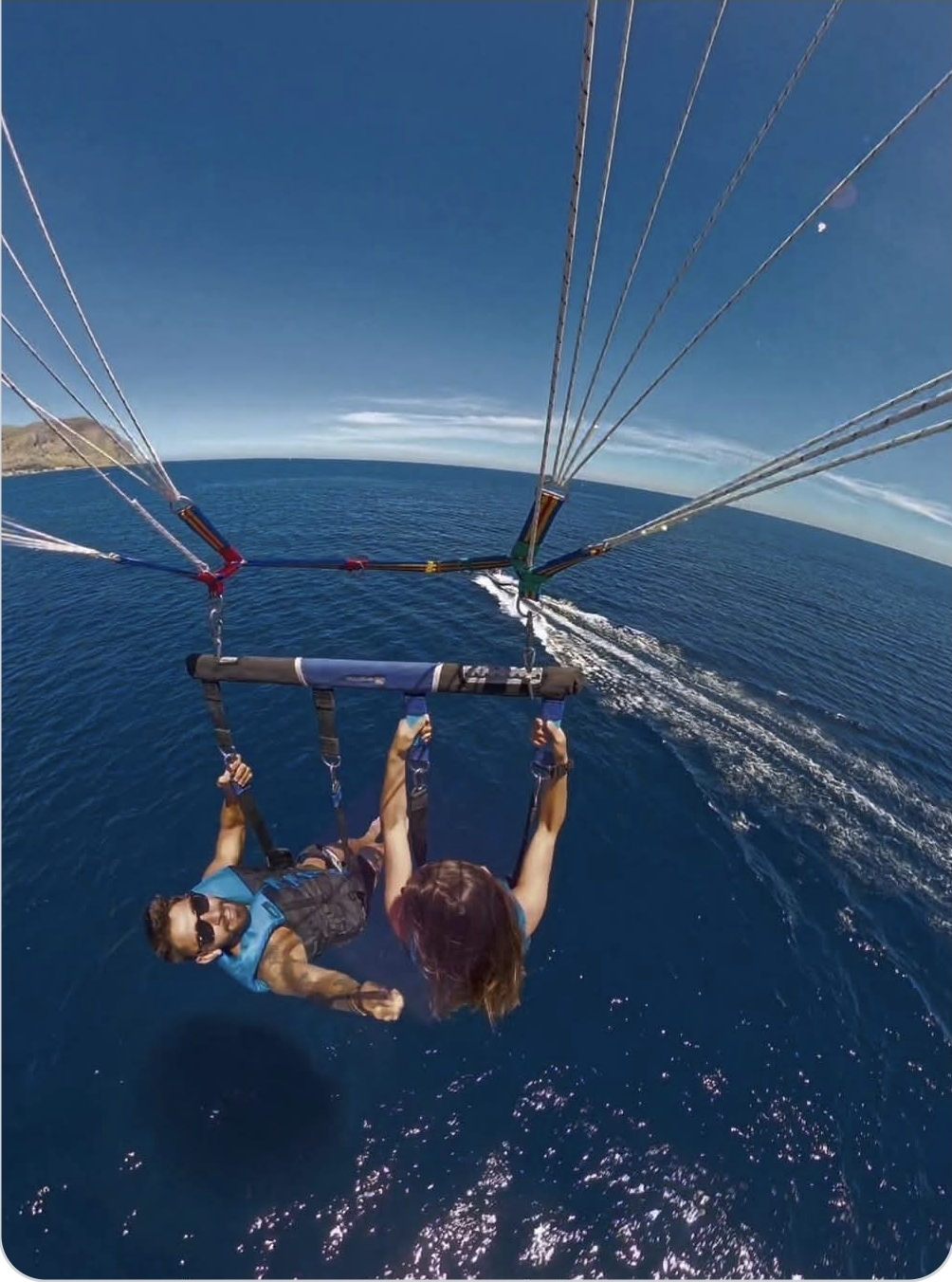 Palermoflyboat parasailing experience