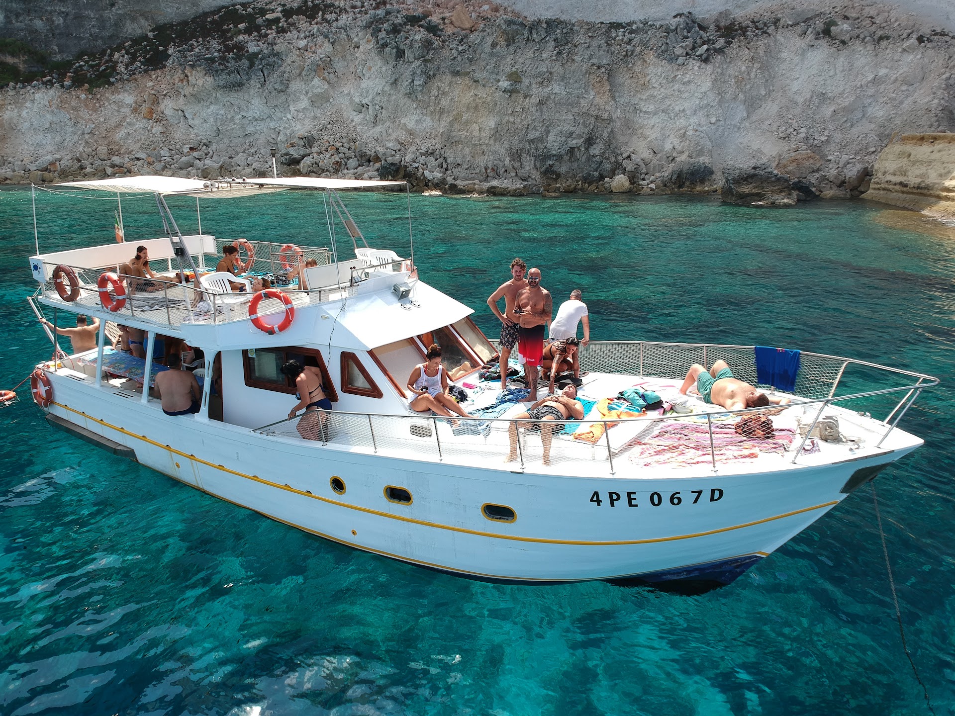 Gite in barca Lampedusa | La Guaza Boat Tour
