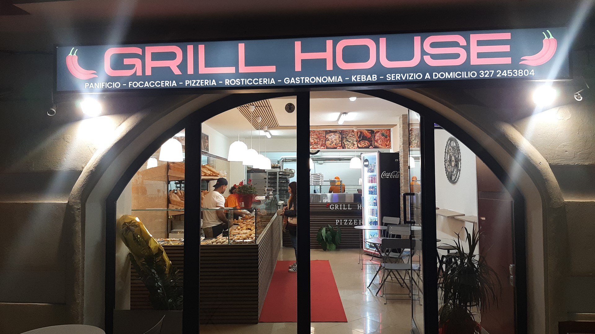 Grill House KEBABERIA ,GASTRONOMIA ,FOCACCERIA ,ROSTICCERIA ,PIZZERIA,PANIFICIO