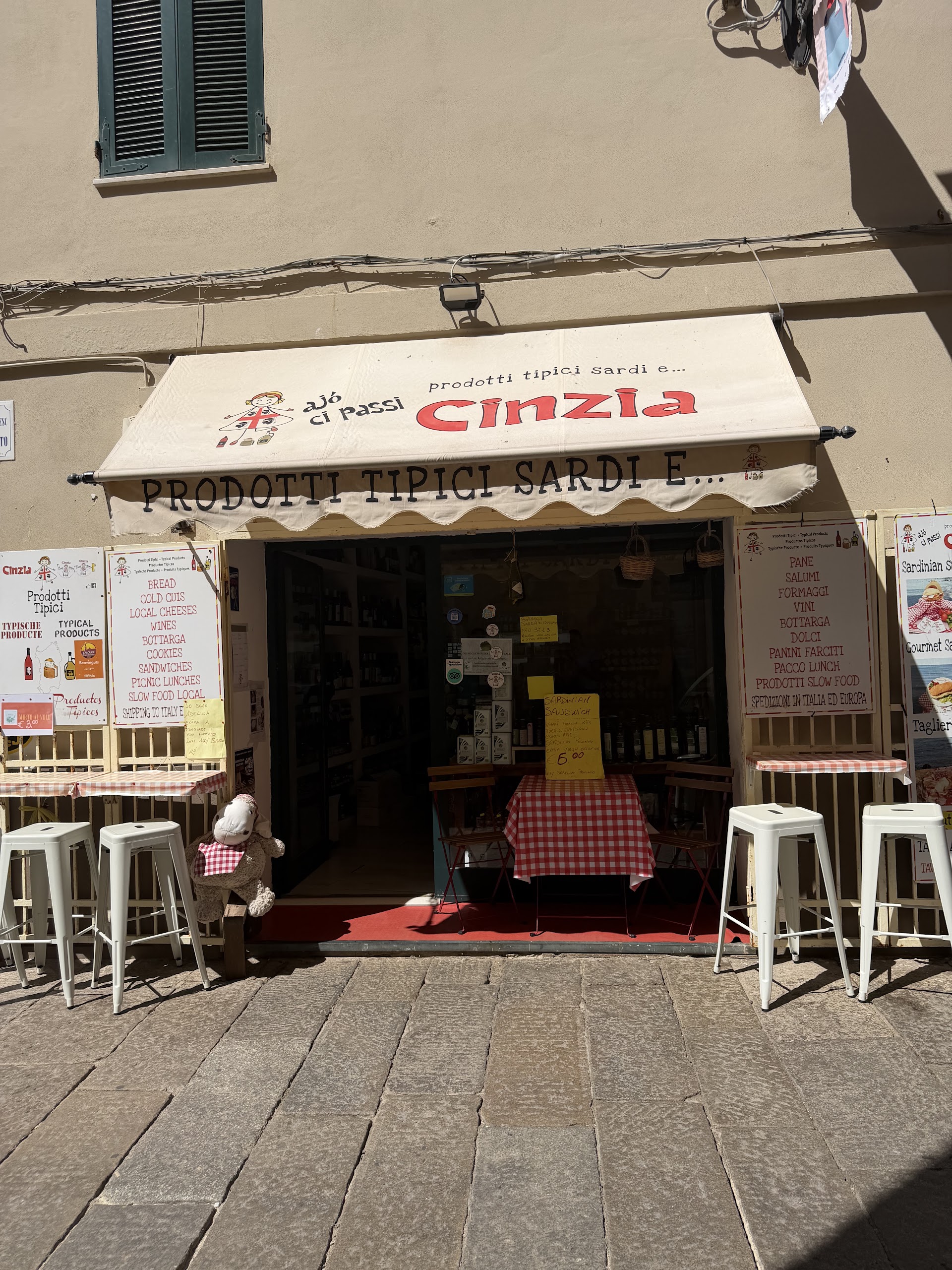 Prodotti Tipici Sardi e Panini · Ajo CIPASSI – Da Cinzia · Alghero