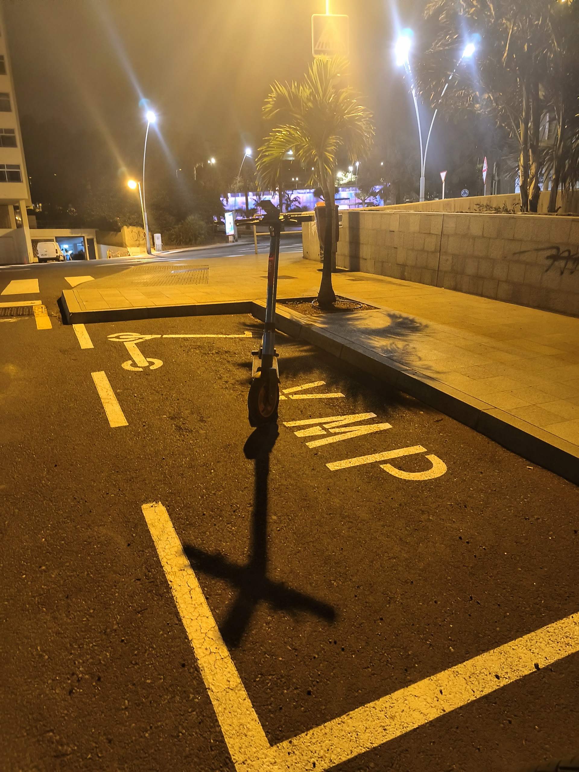 Aparcamiento de vehículos VMP