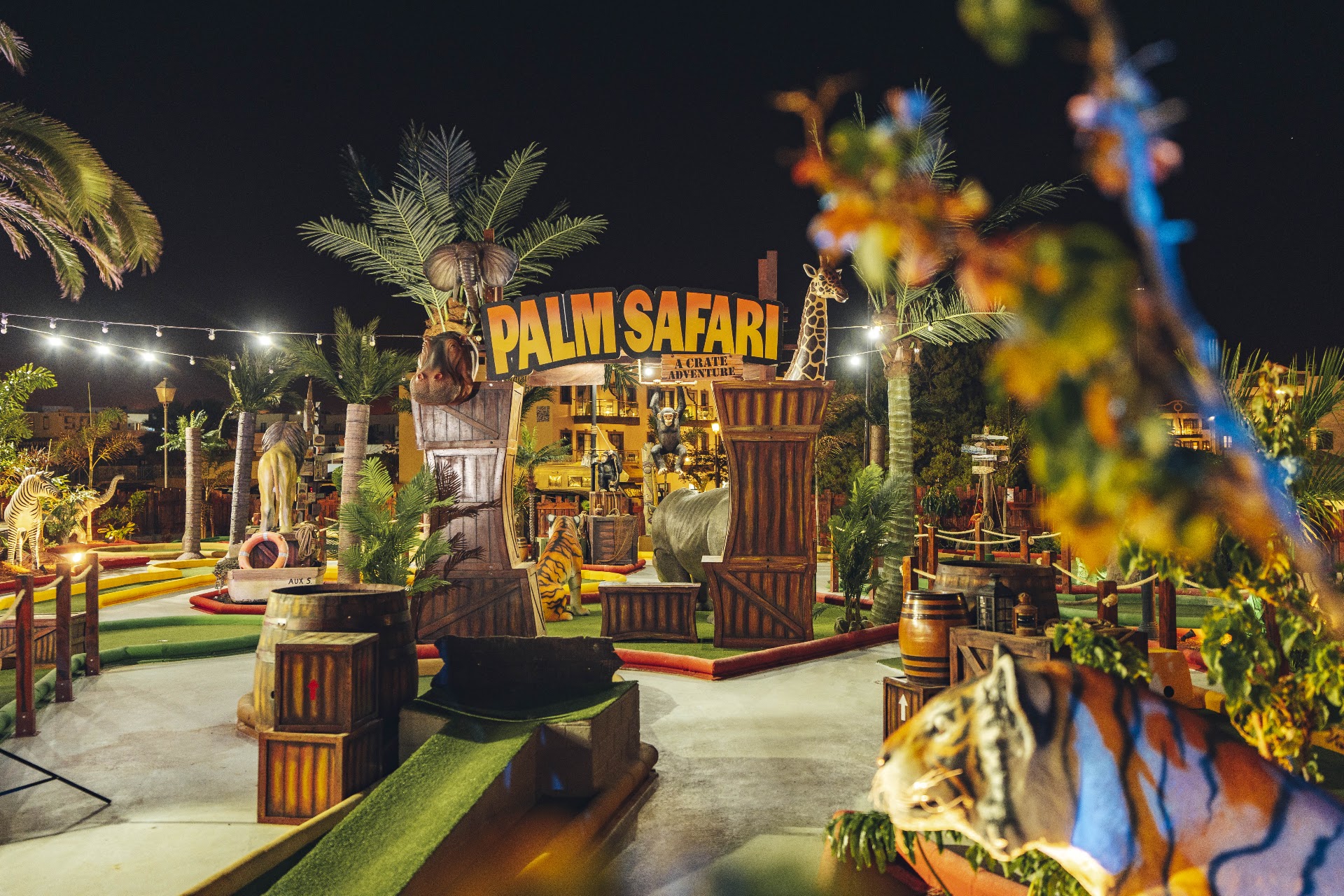 Palm Safari adventure golf