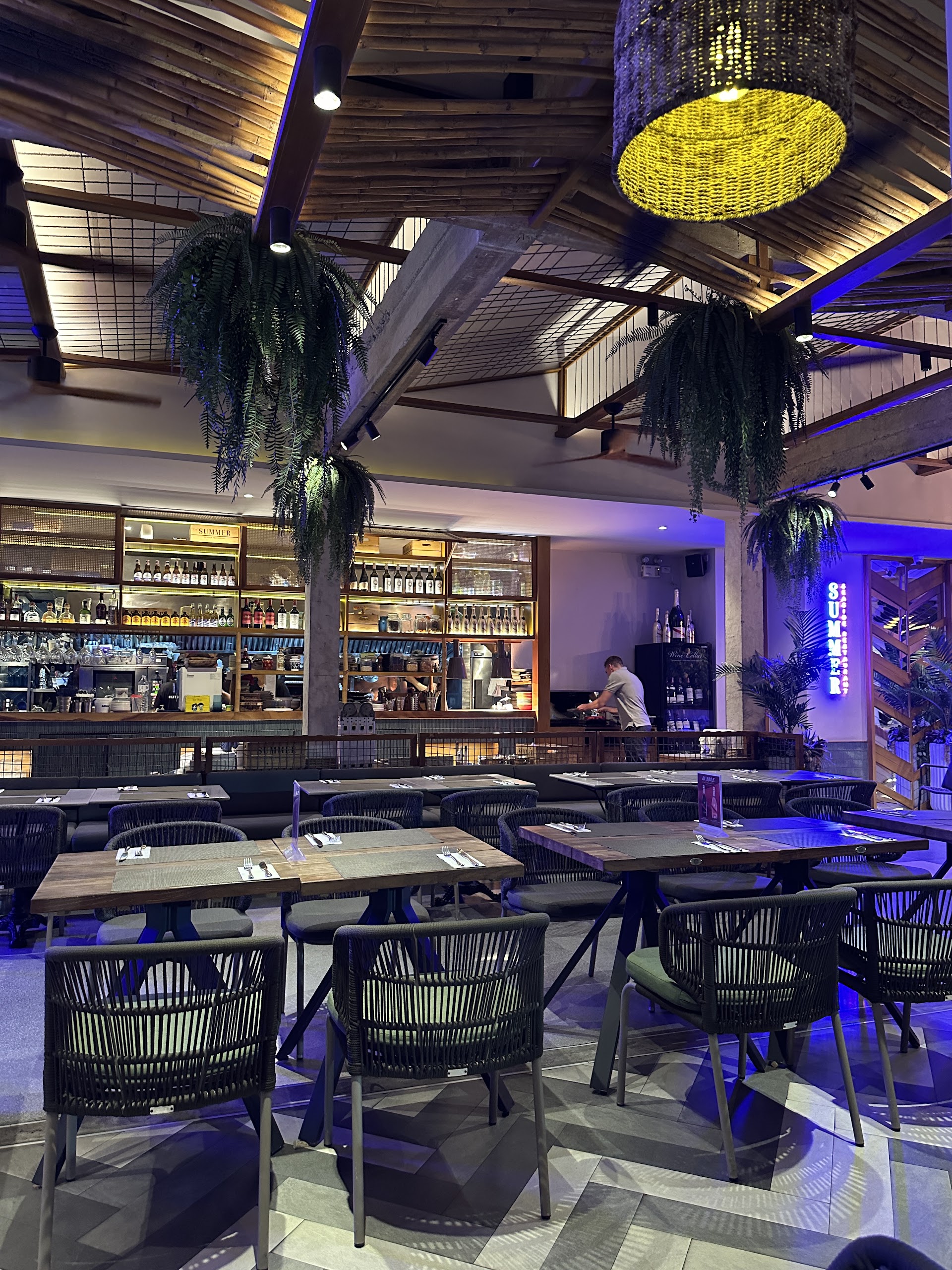 Summer Seaside Restaurant