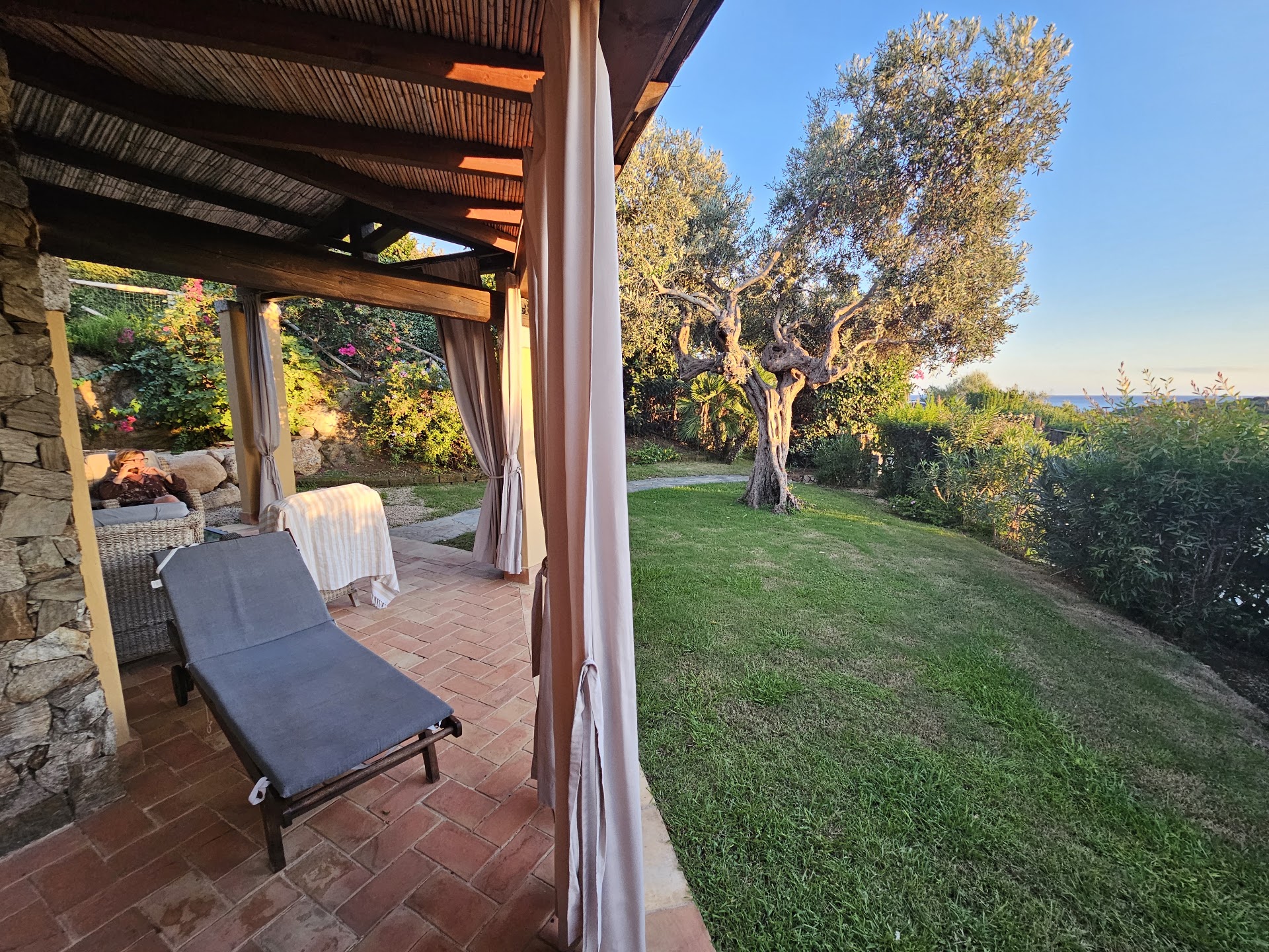 Villa Ginetta Chia - vista mare e Golf Club