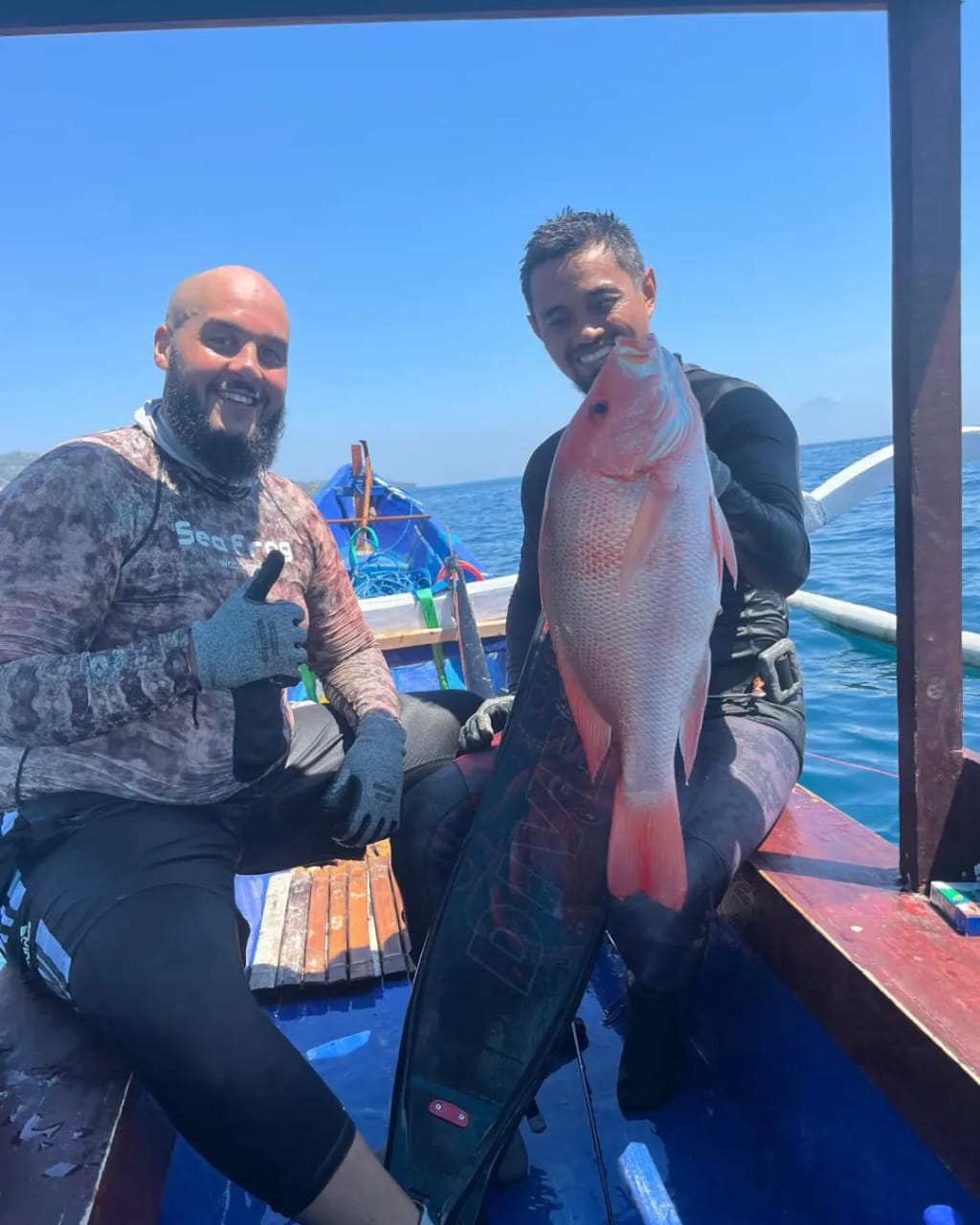Hamami spearfishing lombok