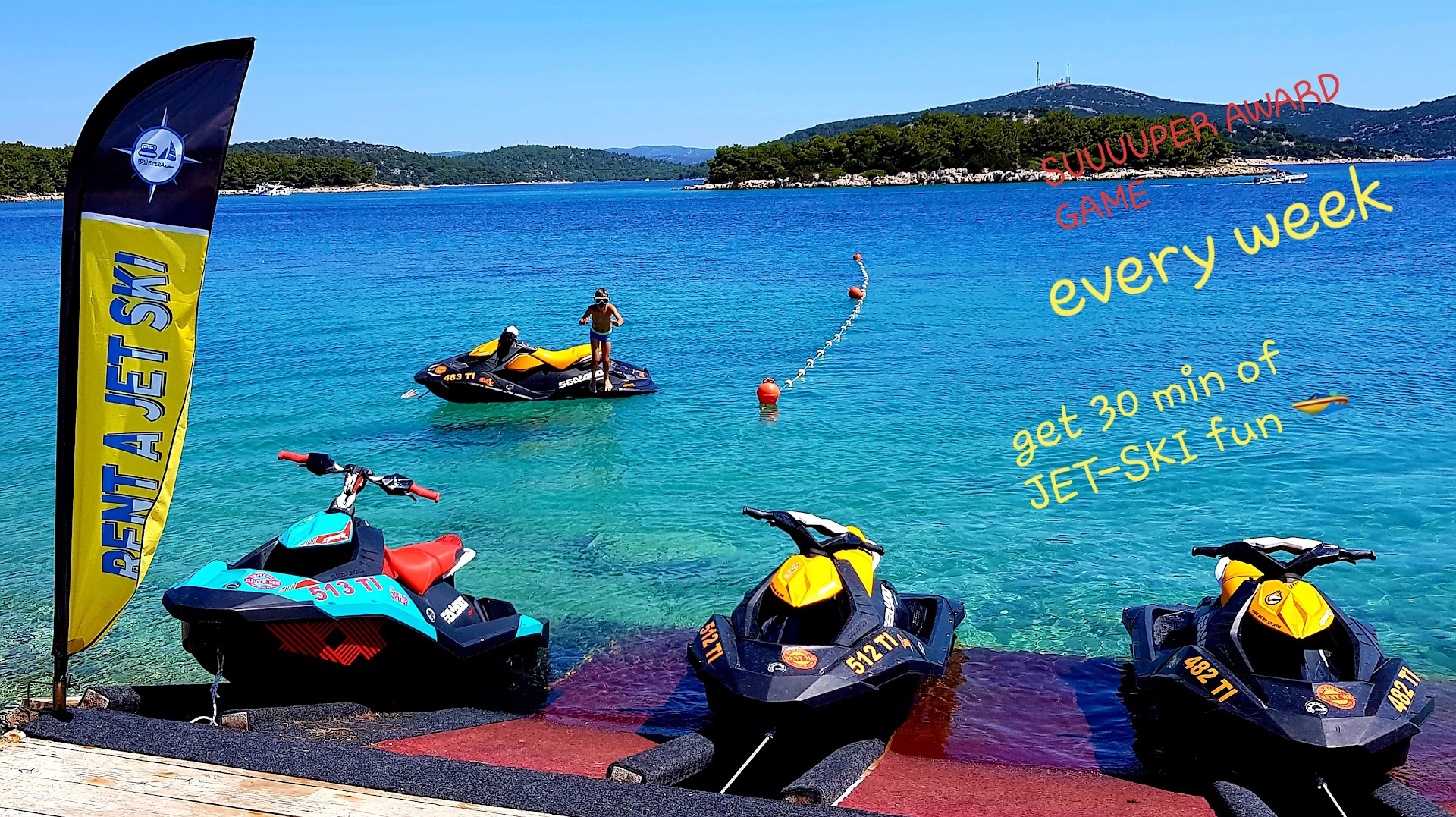 Jetski Rental in Betina