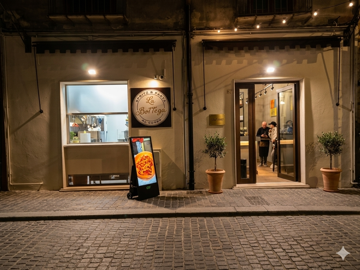 La Bottega Spritz and Pasta