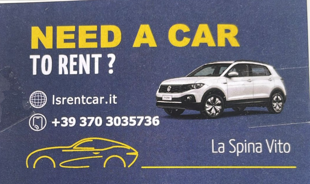 L.S. Rent A Car di la spina ,Lsrentcar.it booking-rentalcars and doyouitaly reservetion pick up and drop of point