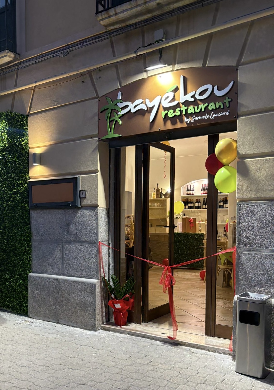 Bayékou restaurant Trapani