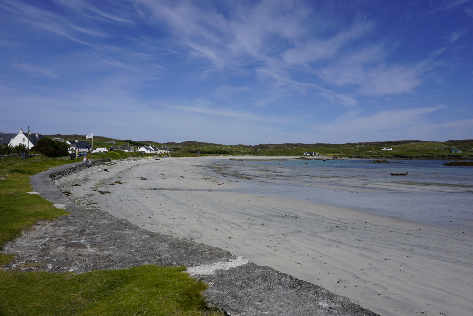 Campsites in Inishbofin Village