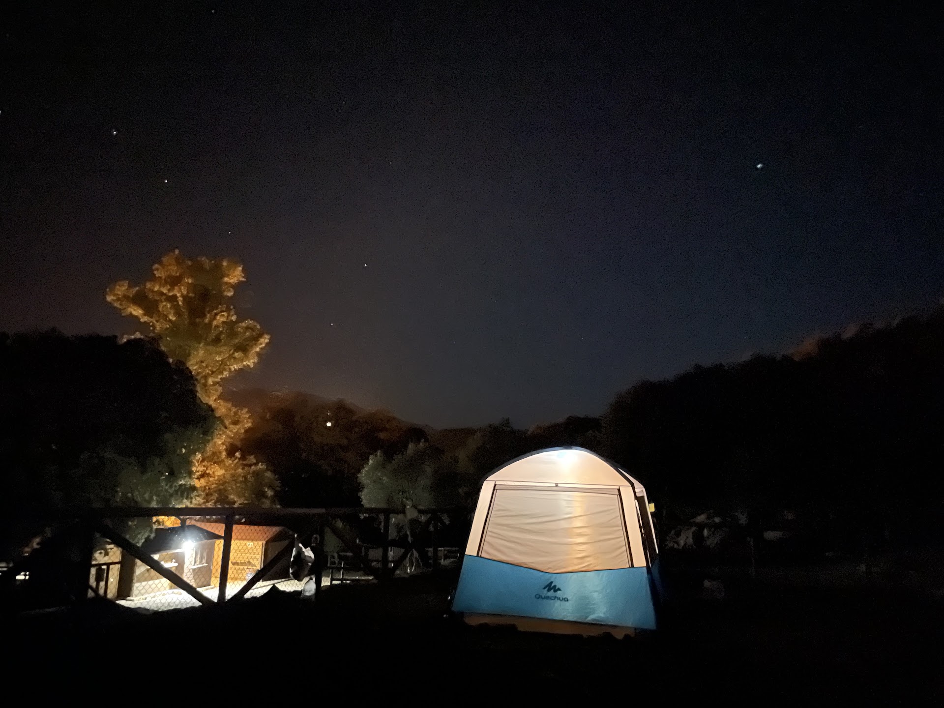 Zona de acampada sa Font Coberta