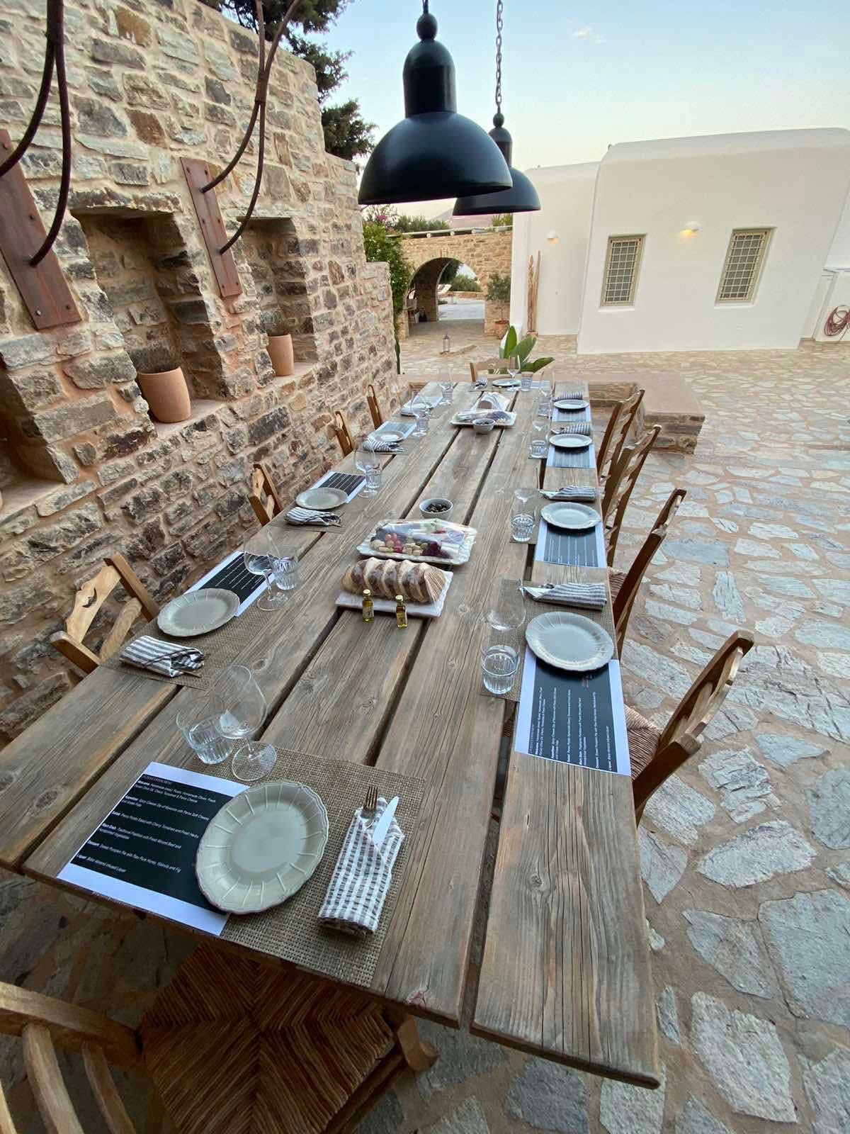 Private Local Chefs Paros