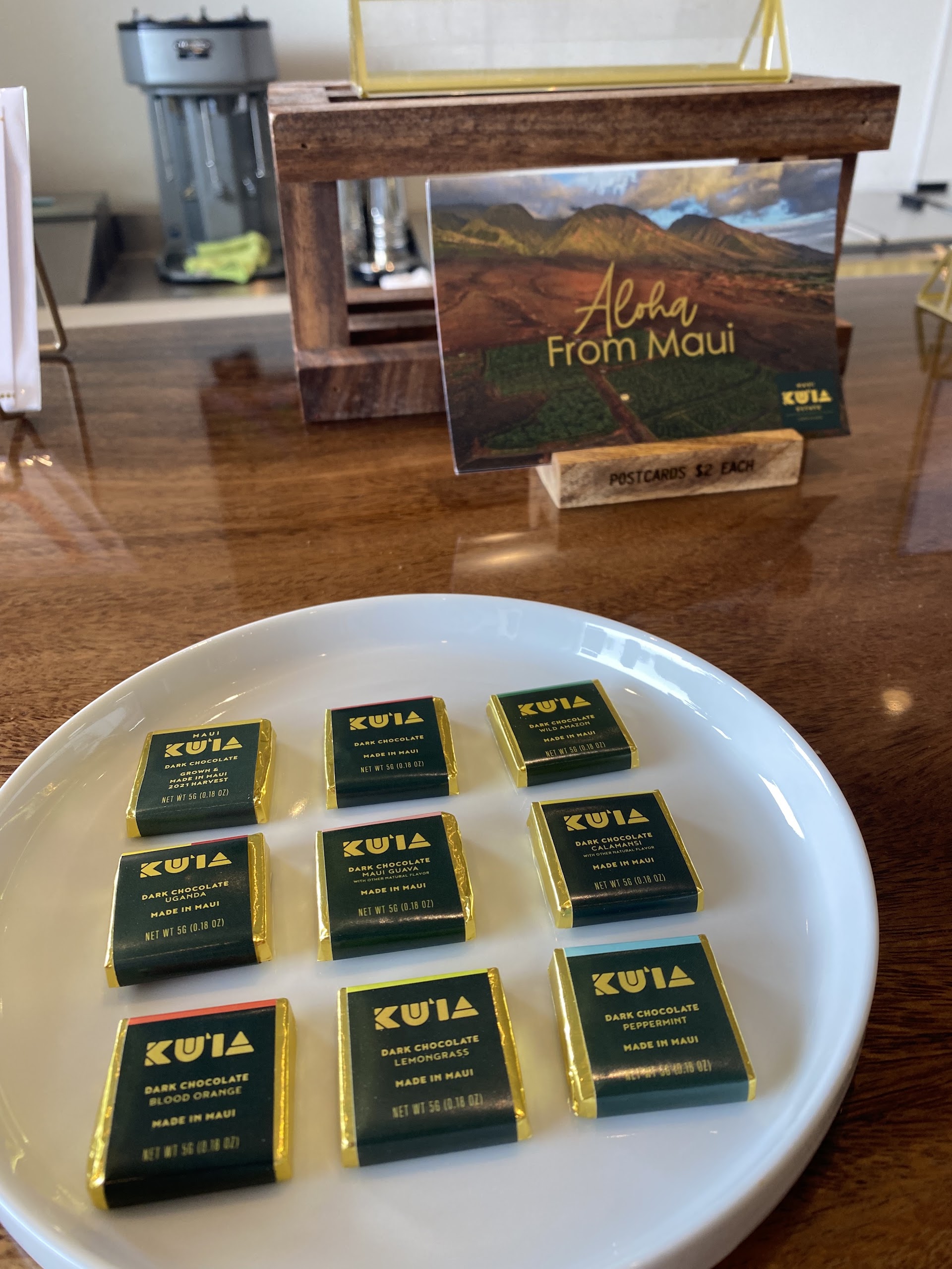 Maui Ku'ia Estate Chocolate