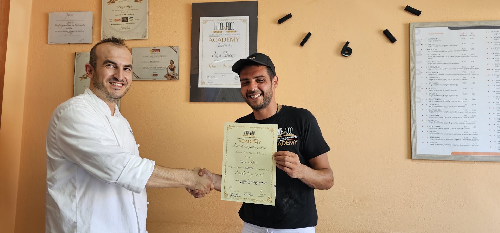 Corsi Pizzaiolo Cagliari, Sardegna, Italia, Europa, America, Asia, Medioriente