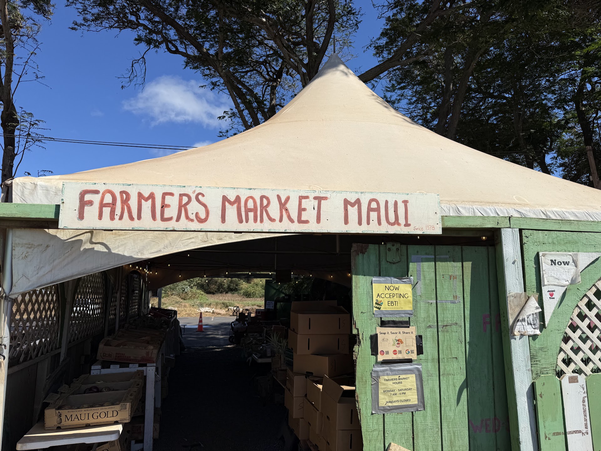 Maui Farmers Market