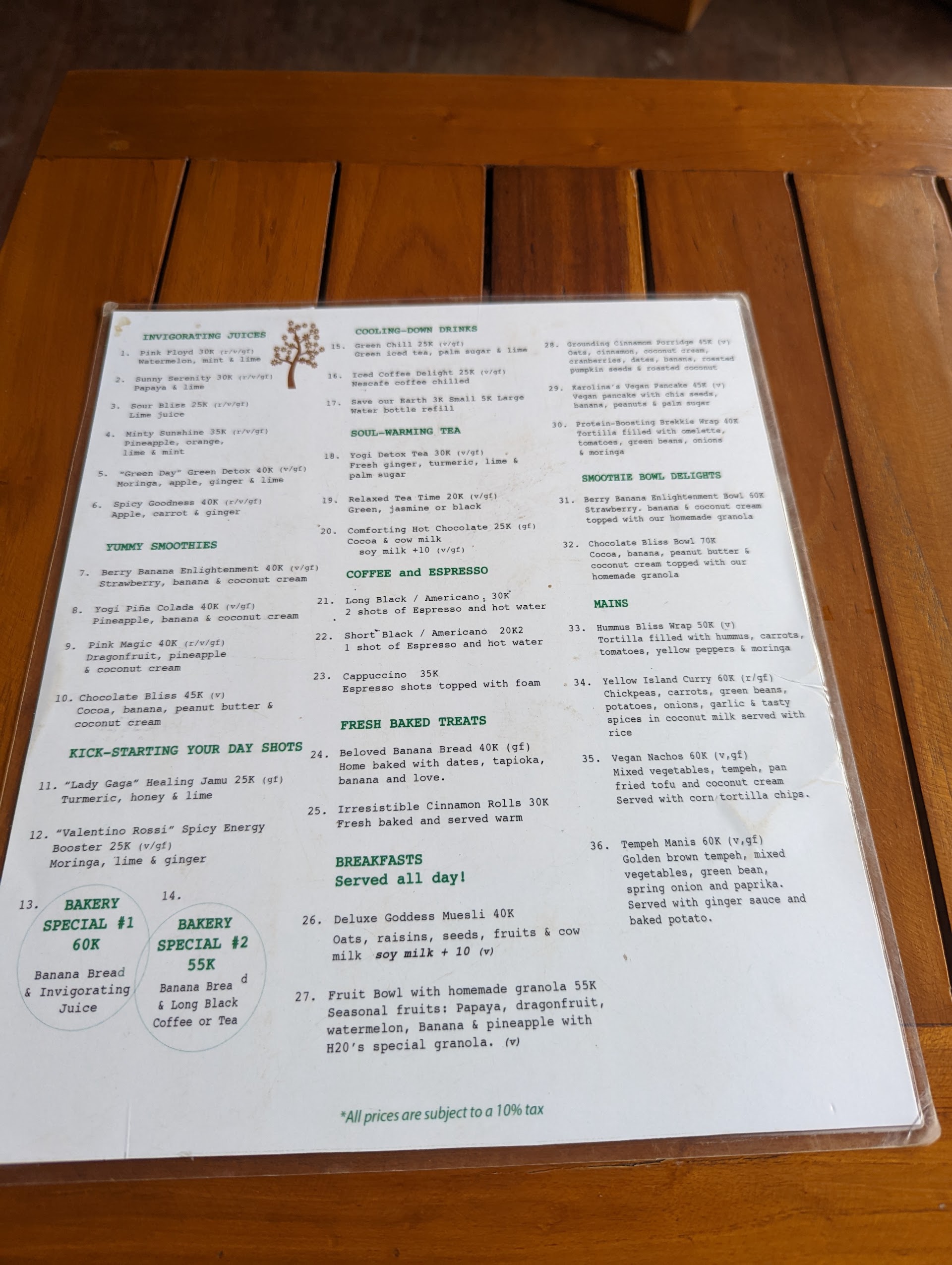 GOOD EARTH CAFE