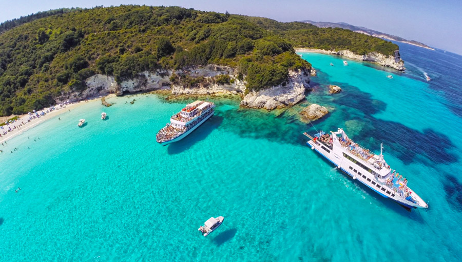 Ionian Cruises | Corfu Daily Cruises to Paxos, Sivota, Parga & Albania