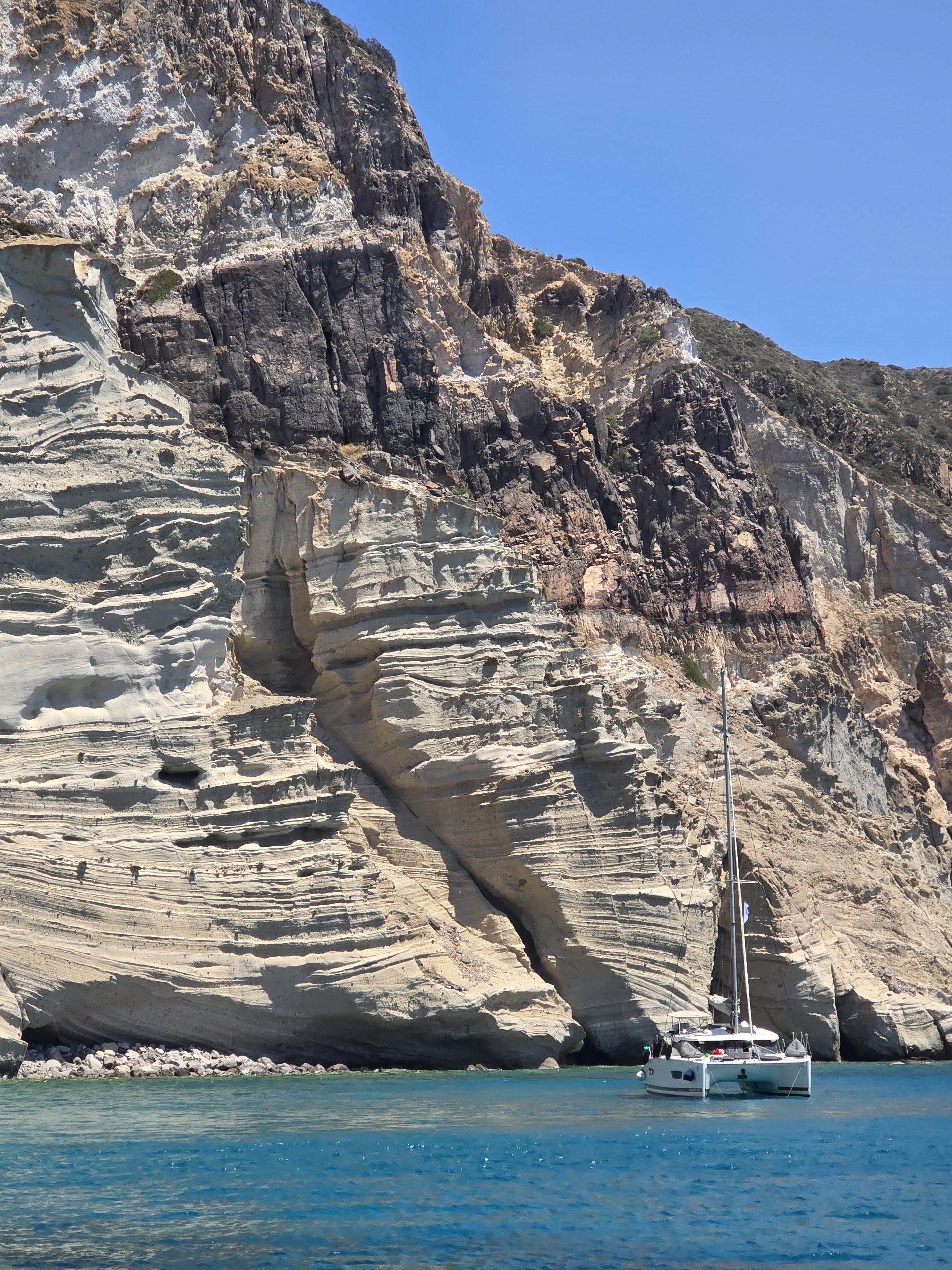 Regaki, catamaran .one day cruises Paros Antiparos,sunset trips, snorkeling, excursions,