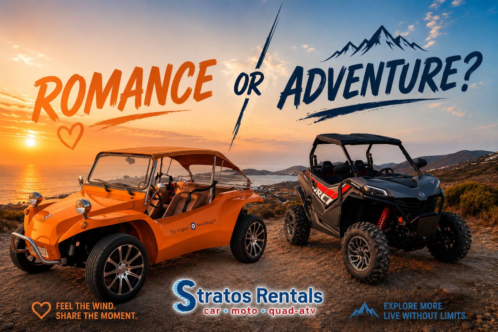 Stratos Rentals Car-Moto-Quads