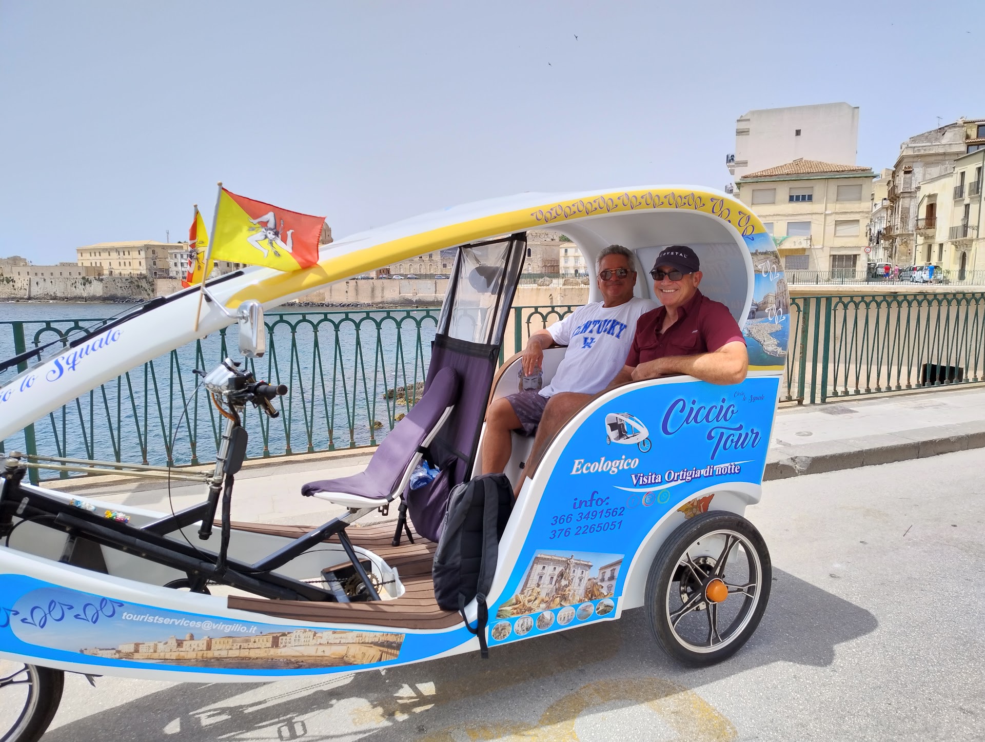 Ape tour Siracusa - Tuk tuk Siracusa - Ciccio tour - Escursioni Ape Calessino