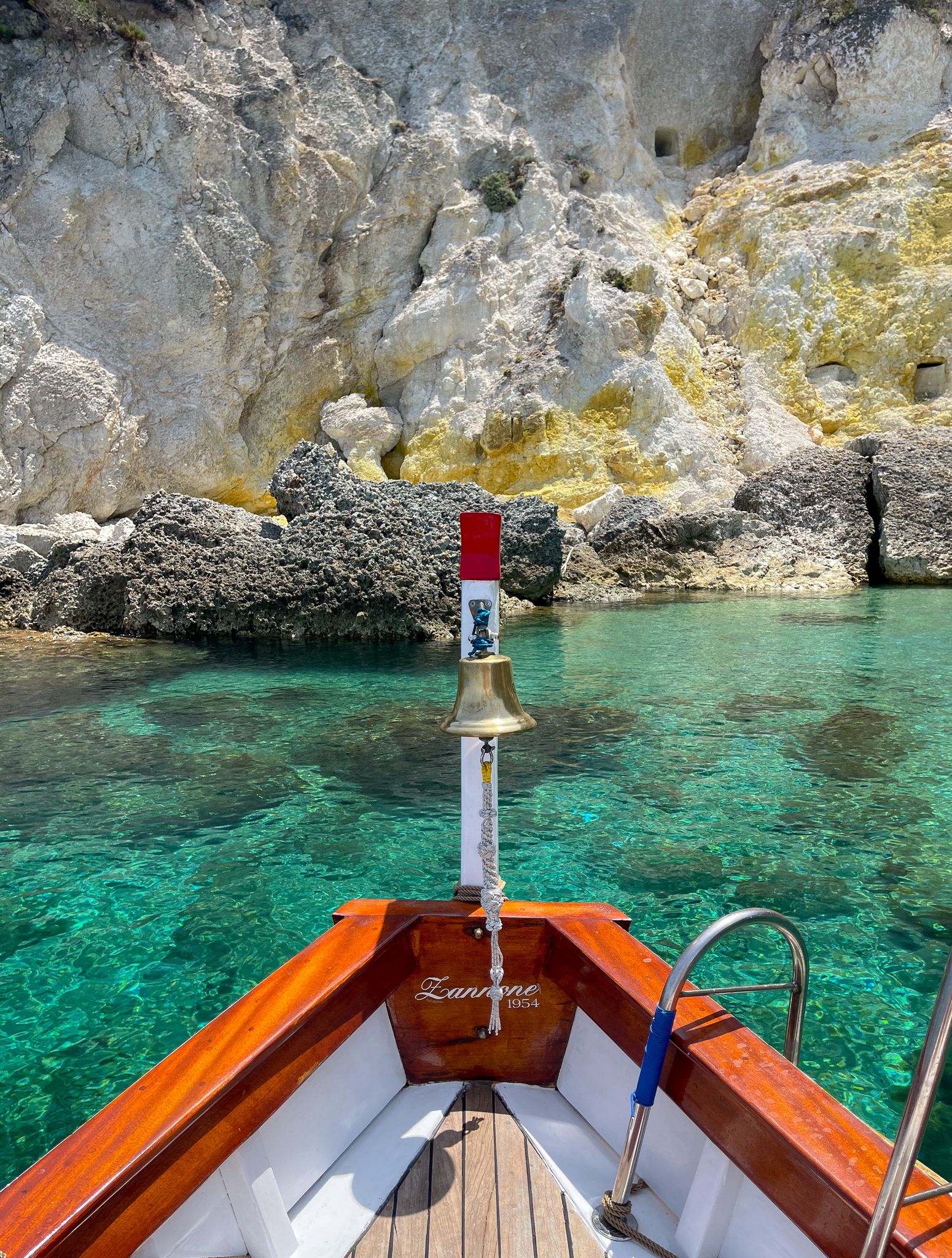 Zannone 1954 - Boat Ponza