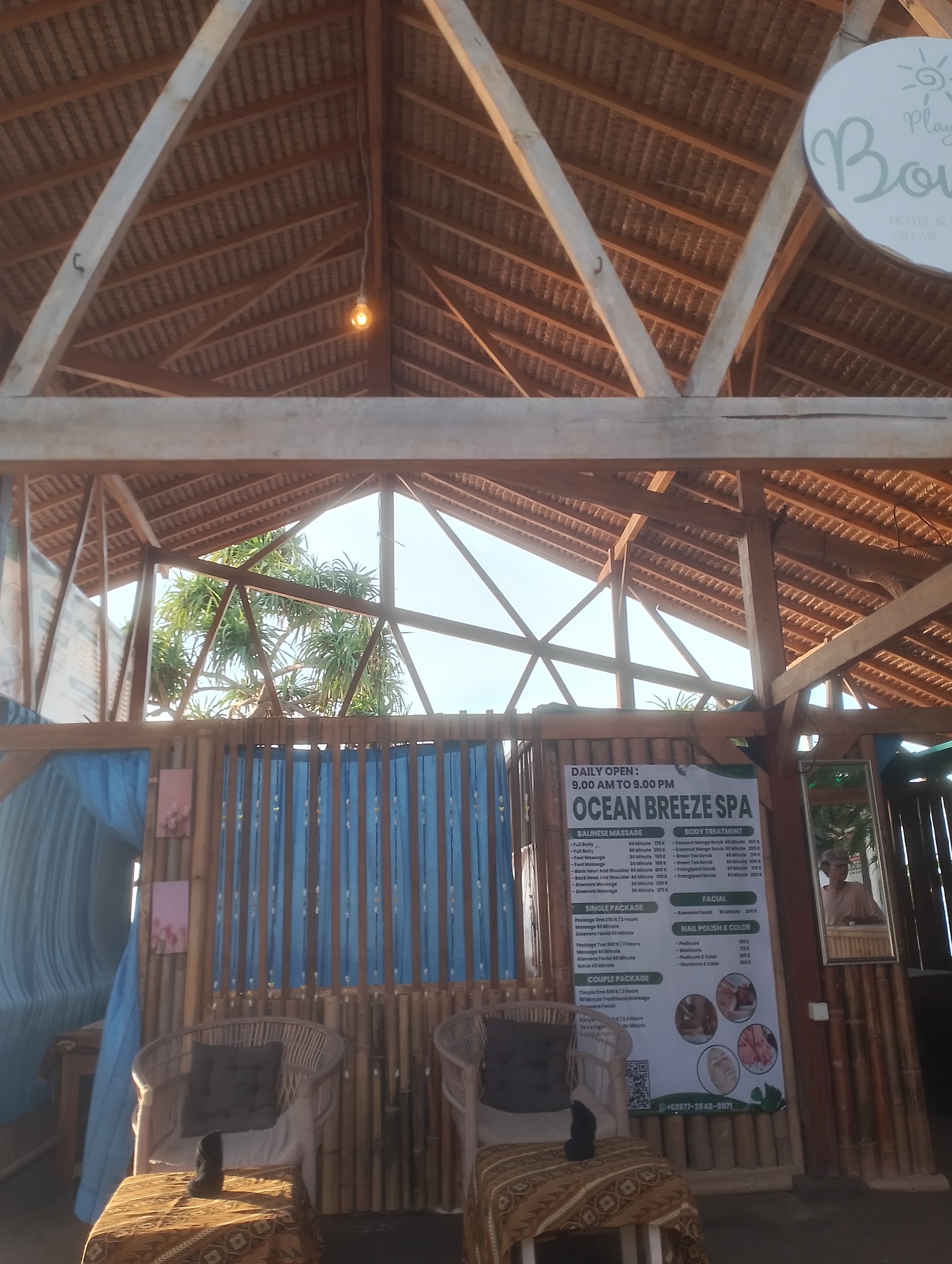 Ocean breeze spa Gili air