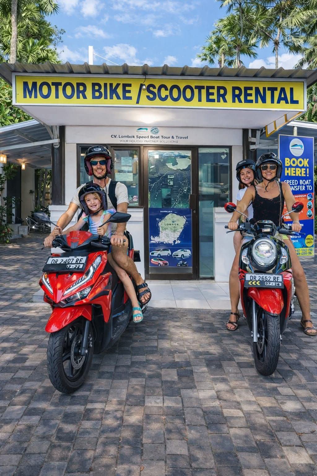 Rent Scooter Lombok - Senggigi