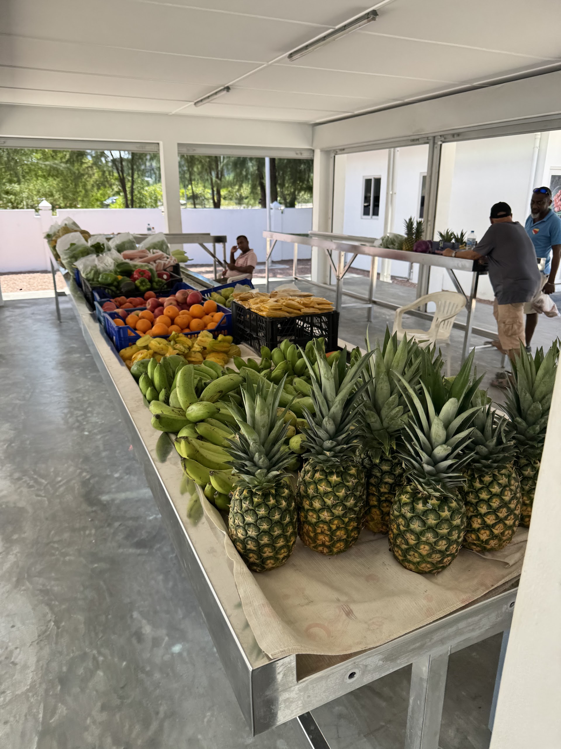 Marché fruits et légumes