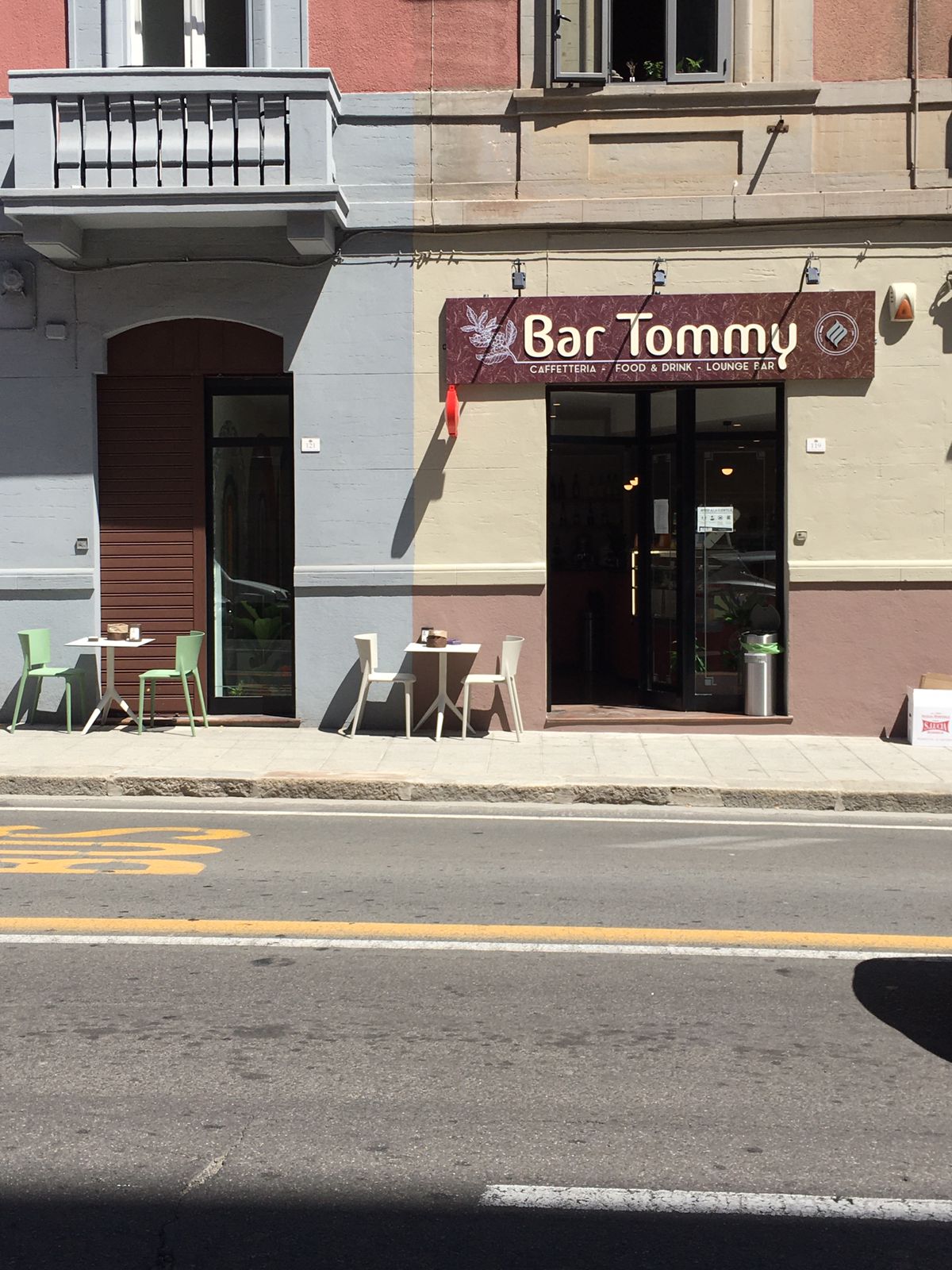 Bar Tommy cagliari via Sonnino 119