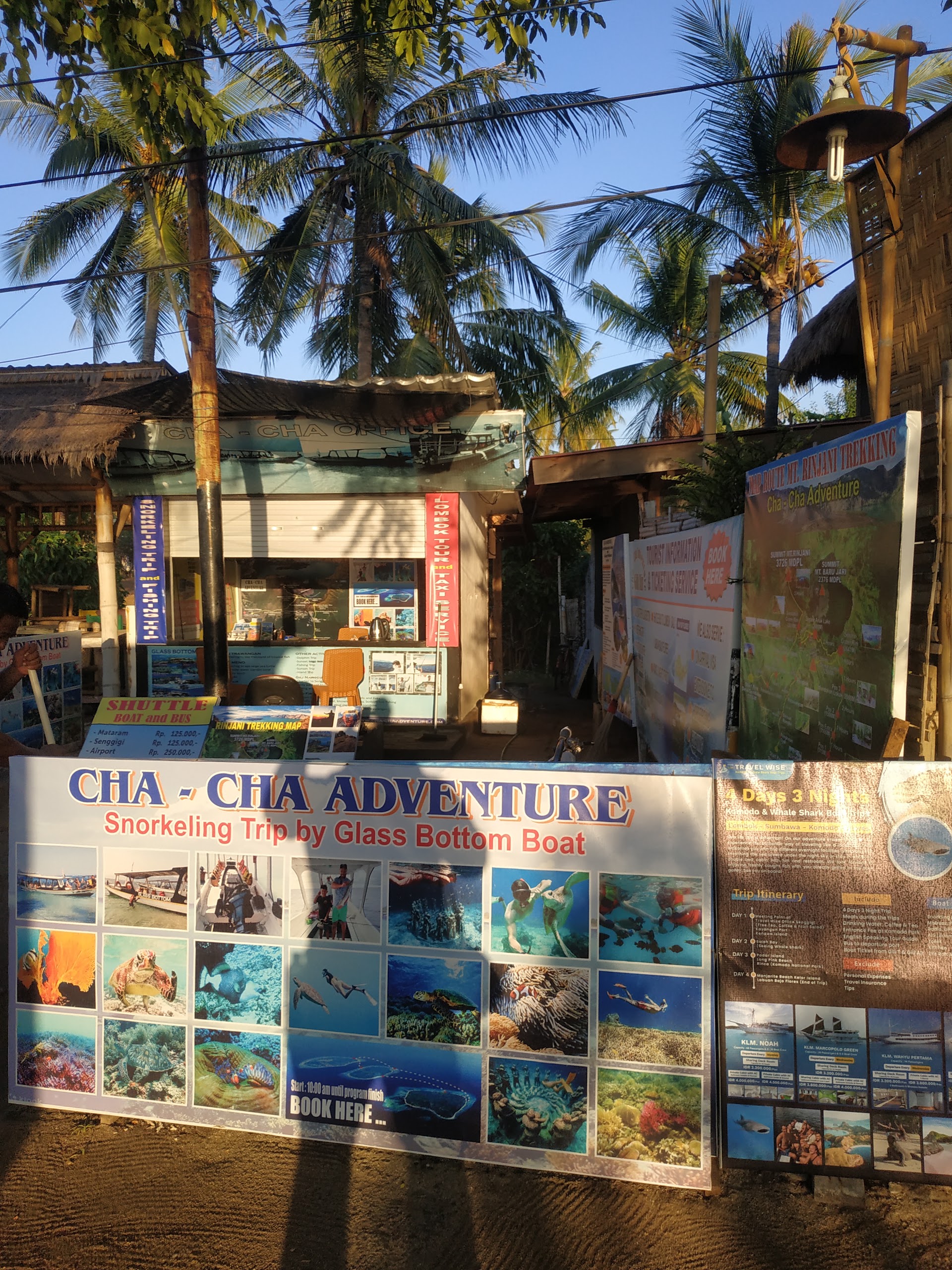 CHA-CHA ADVENTURE TOURIST INFORMATION