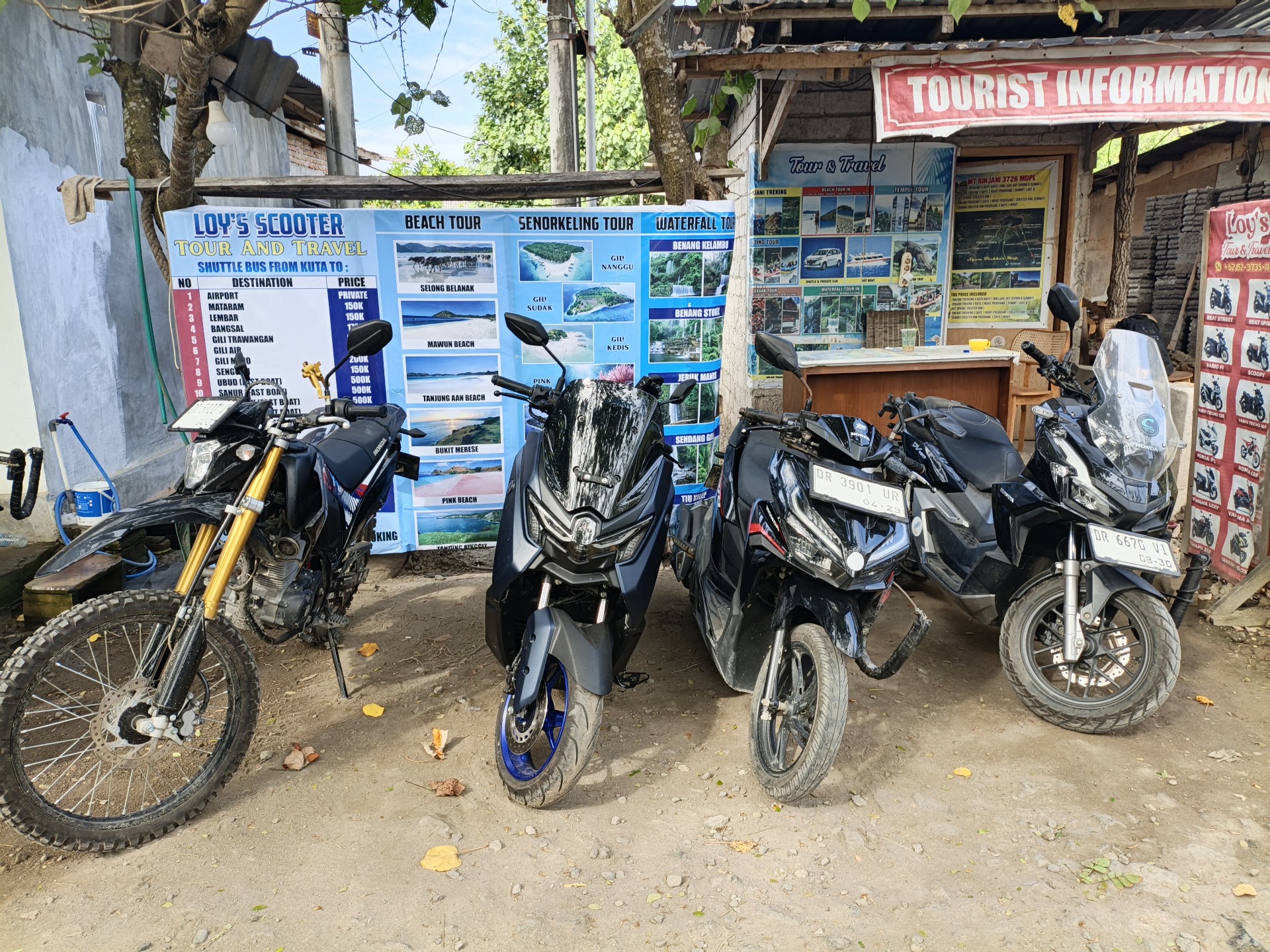 Rental Scooter Kuta Lombok - Loys