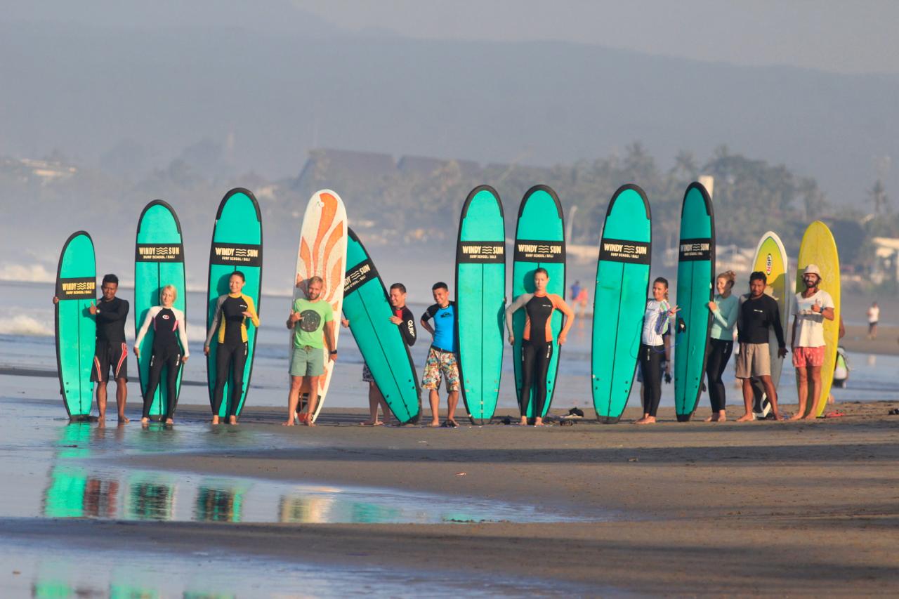Windy Sun Surf Camp Canggu