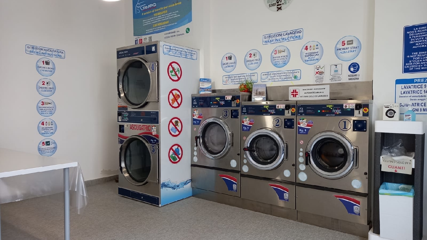 Lavanderia self-service Presto Pulito via Savoia,140