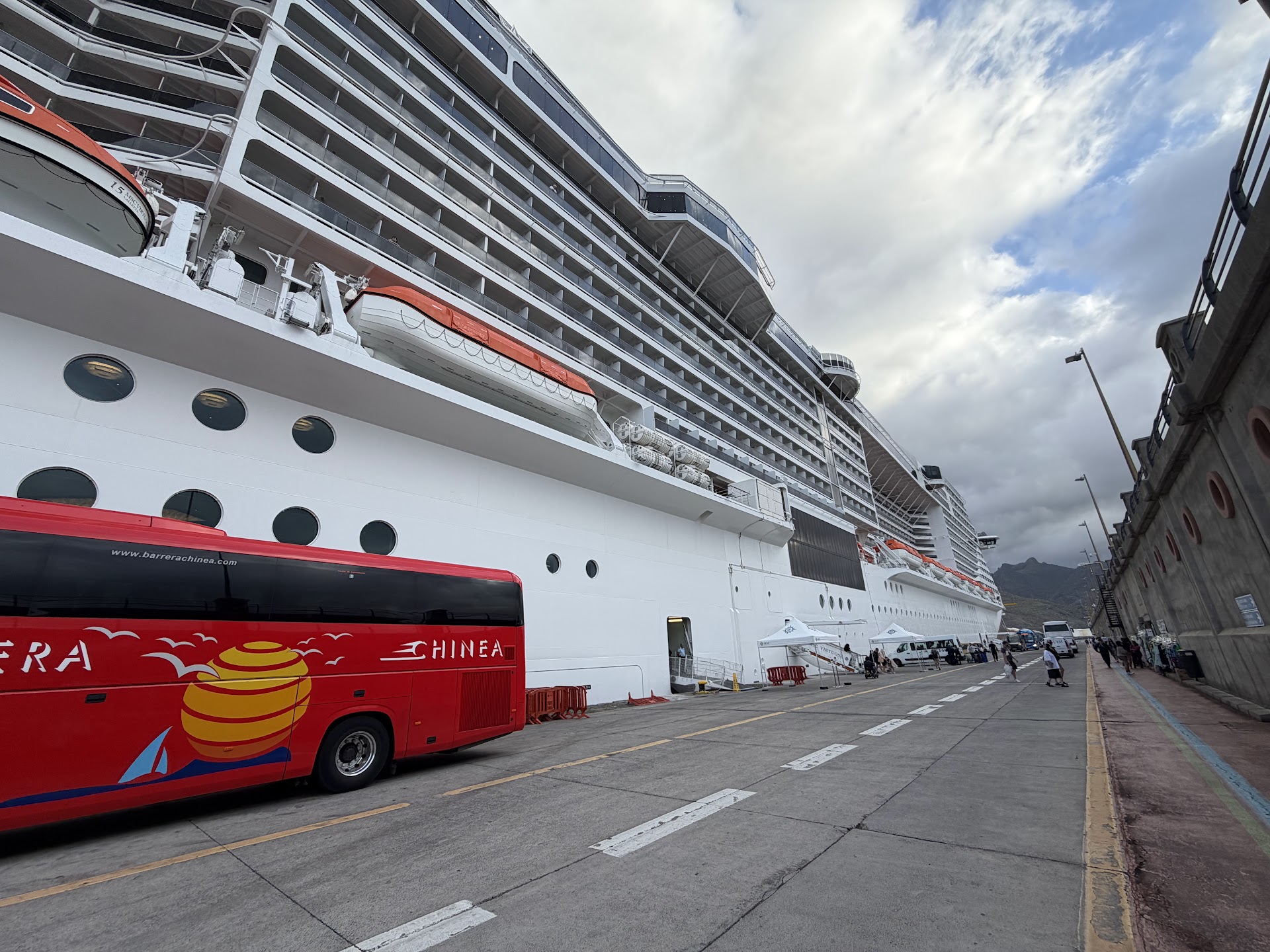 Tenerife Cruise Ship Docking Area
