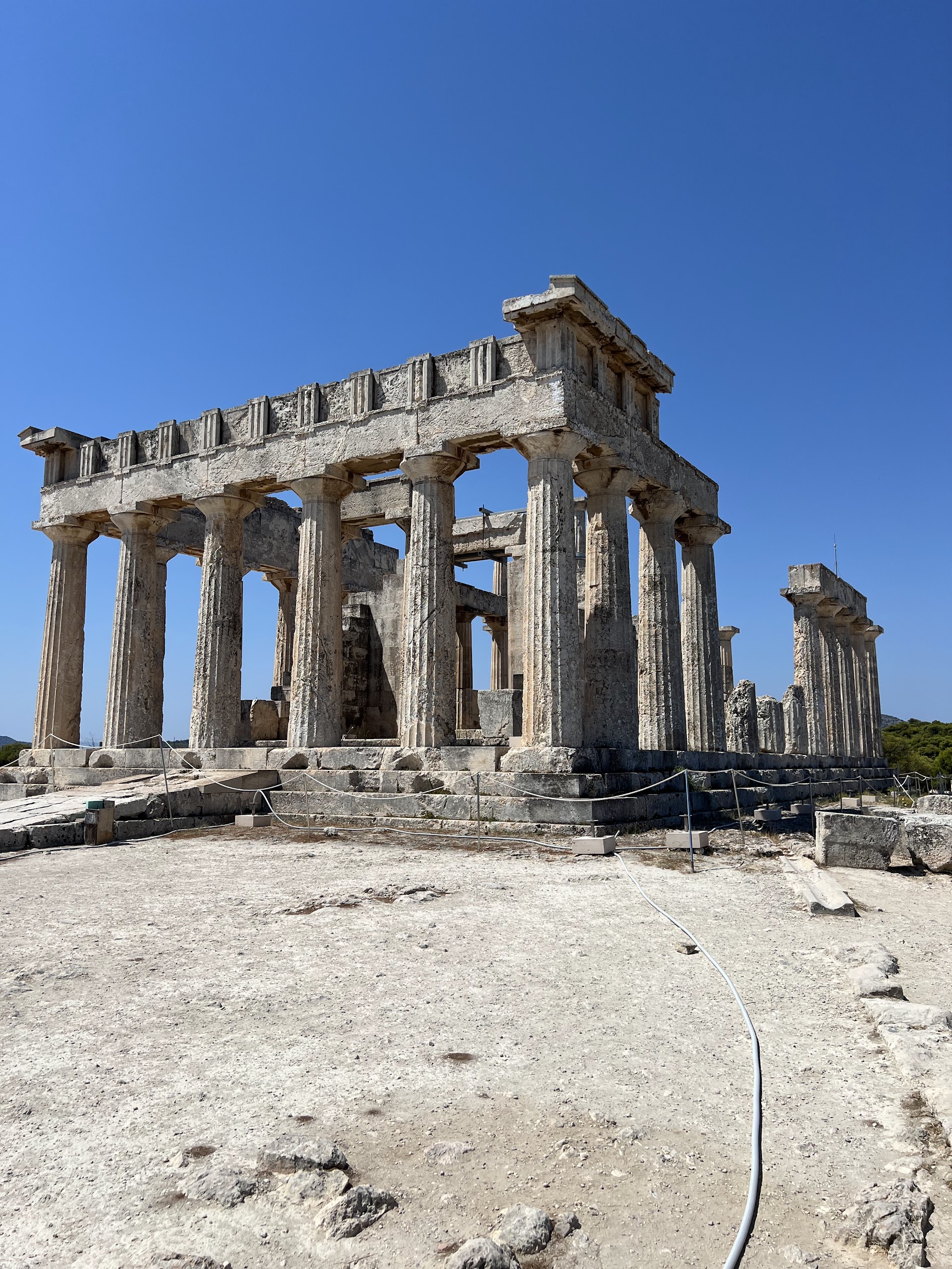 Archaeological Site Palaeochora of Aegina