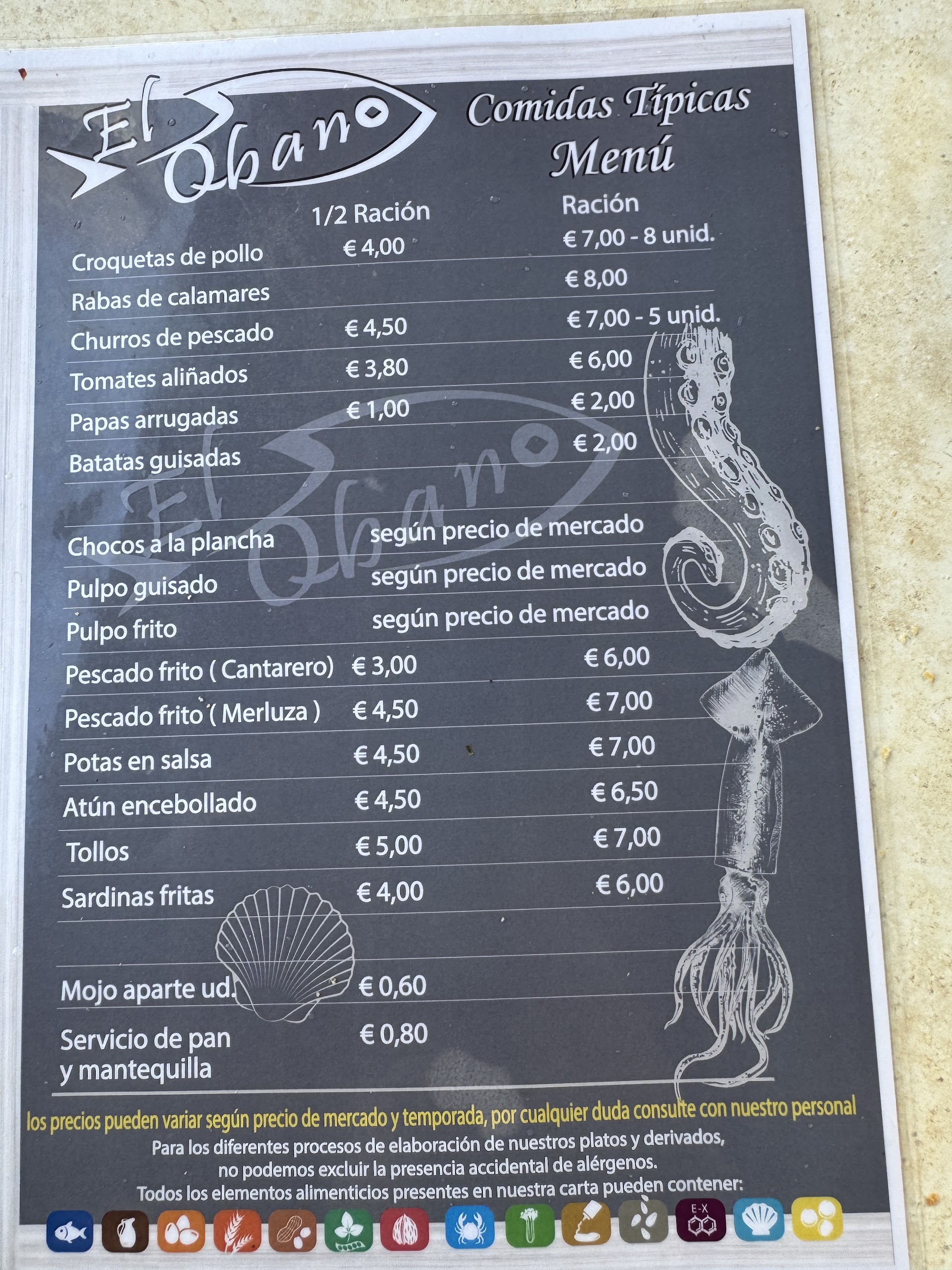 El Qbano comidas tipicas