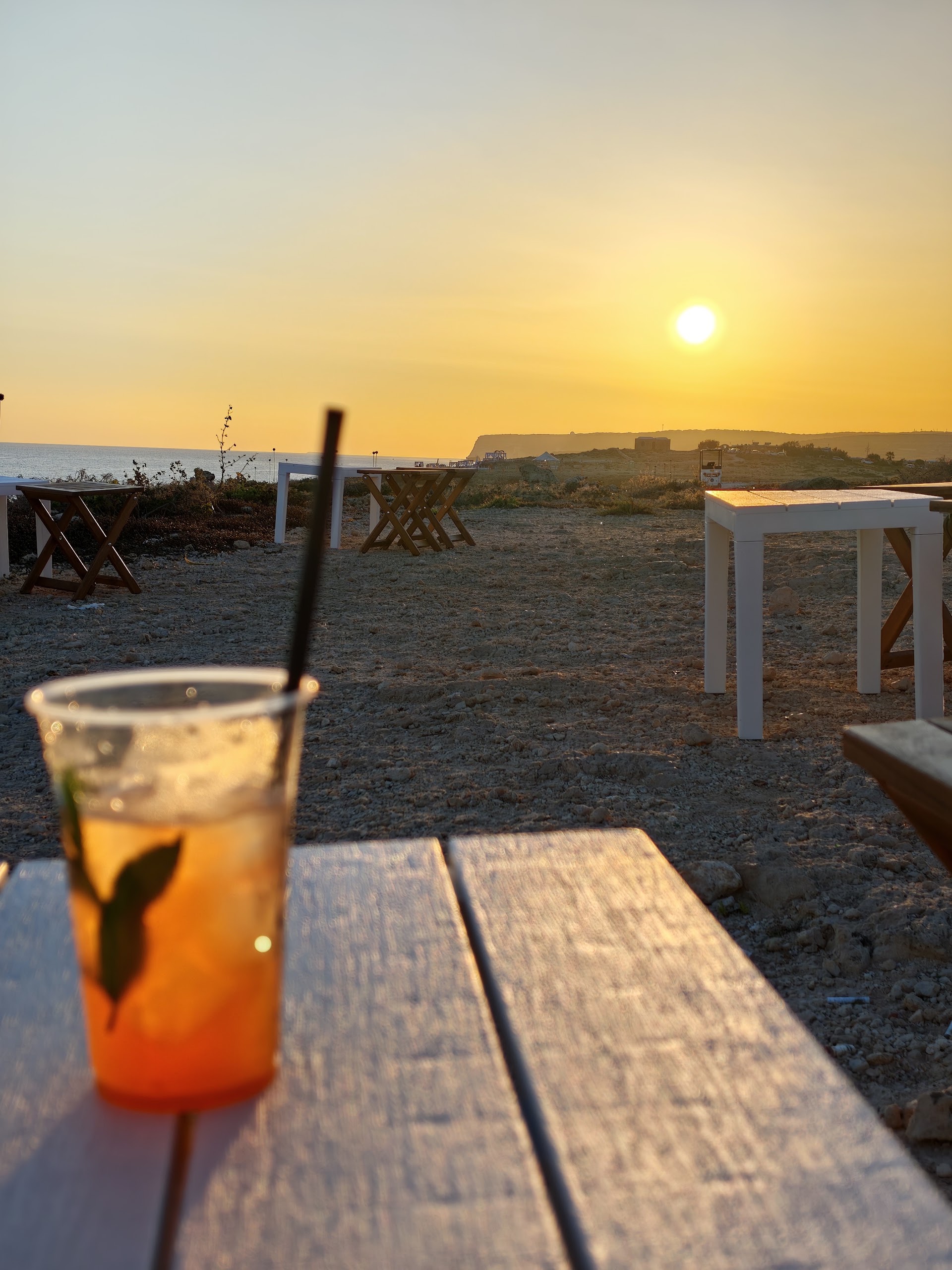 A balata aperitivi al tramonto
