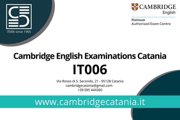 Cambridge English Examinations Catania - IT006