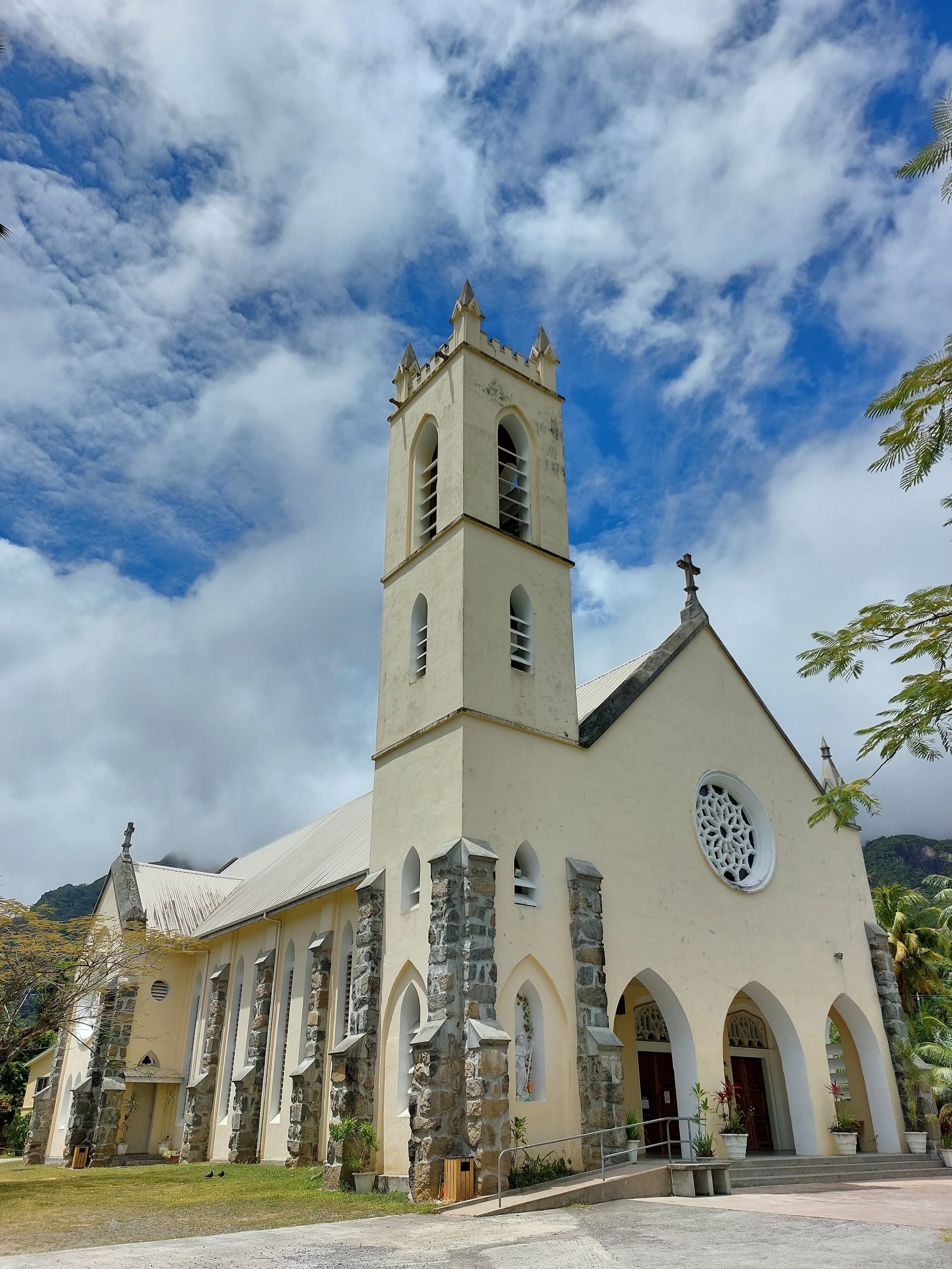 Churches in mahé (seychelles)