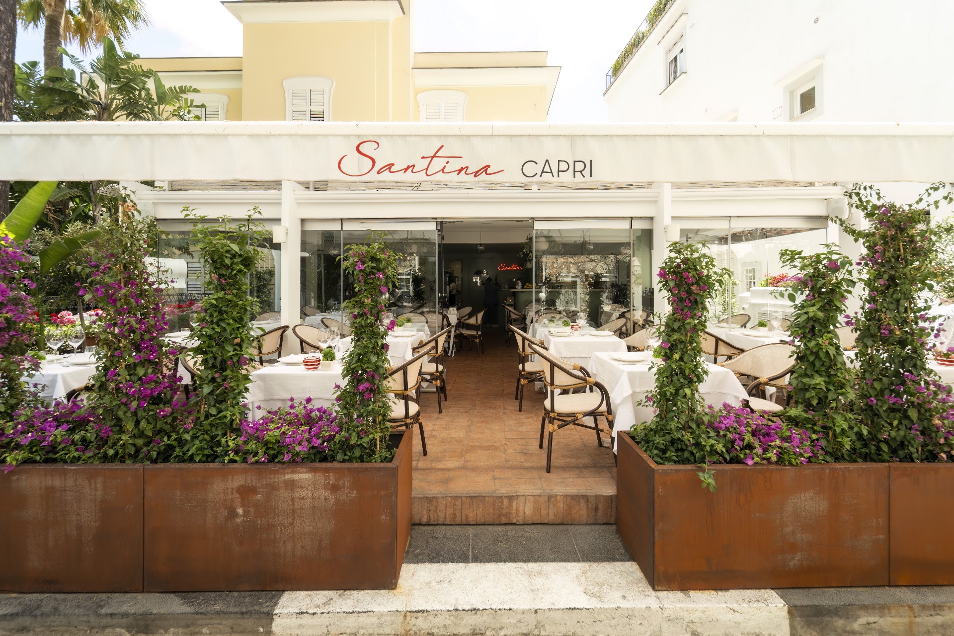 Santina Capri | Ristorante in centro vicino Piazzetta