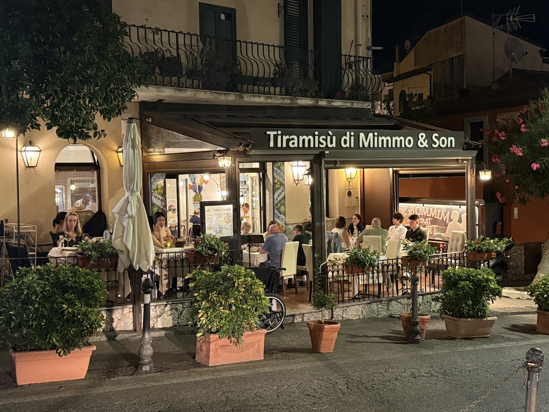Trattoria Tiramisù Restaurant in Taormina